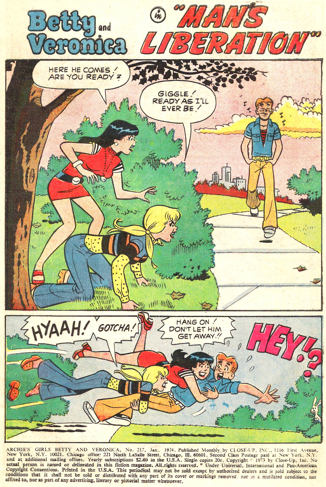 Read online Archie's Girls Betty and Veronica comic -  Issue #217 - 3