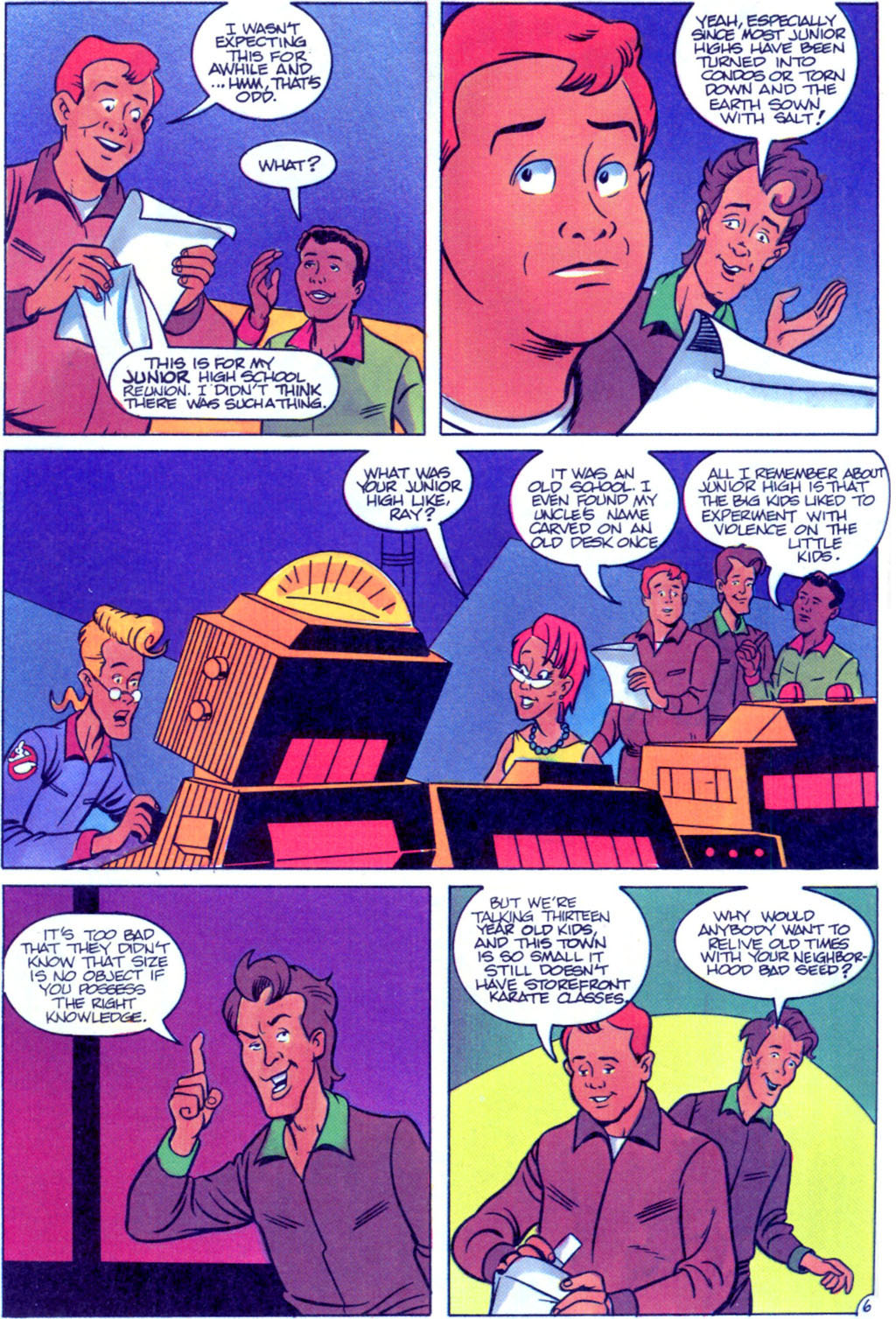 Read online Real Ghostbusters comic -  Issue #14 - 8