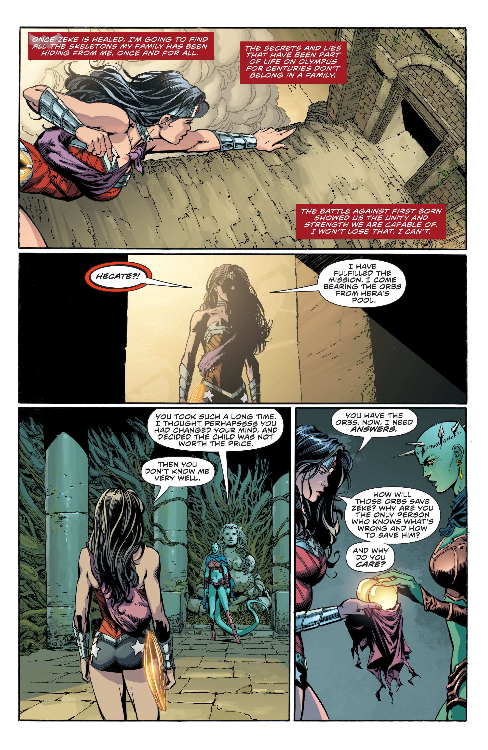 Read online Wonder Woman (2011) comic -  Issue #50 - 13