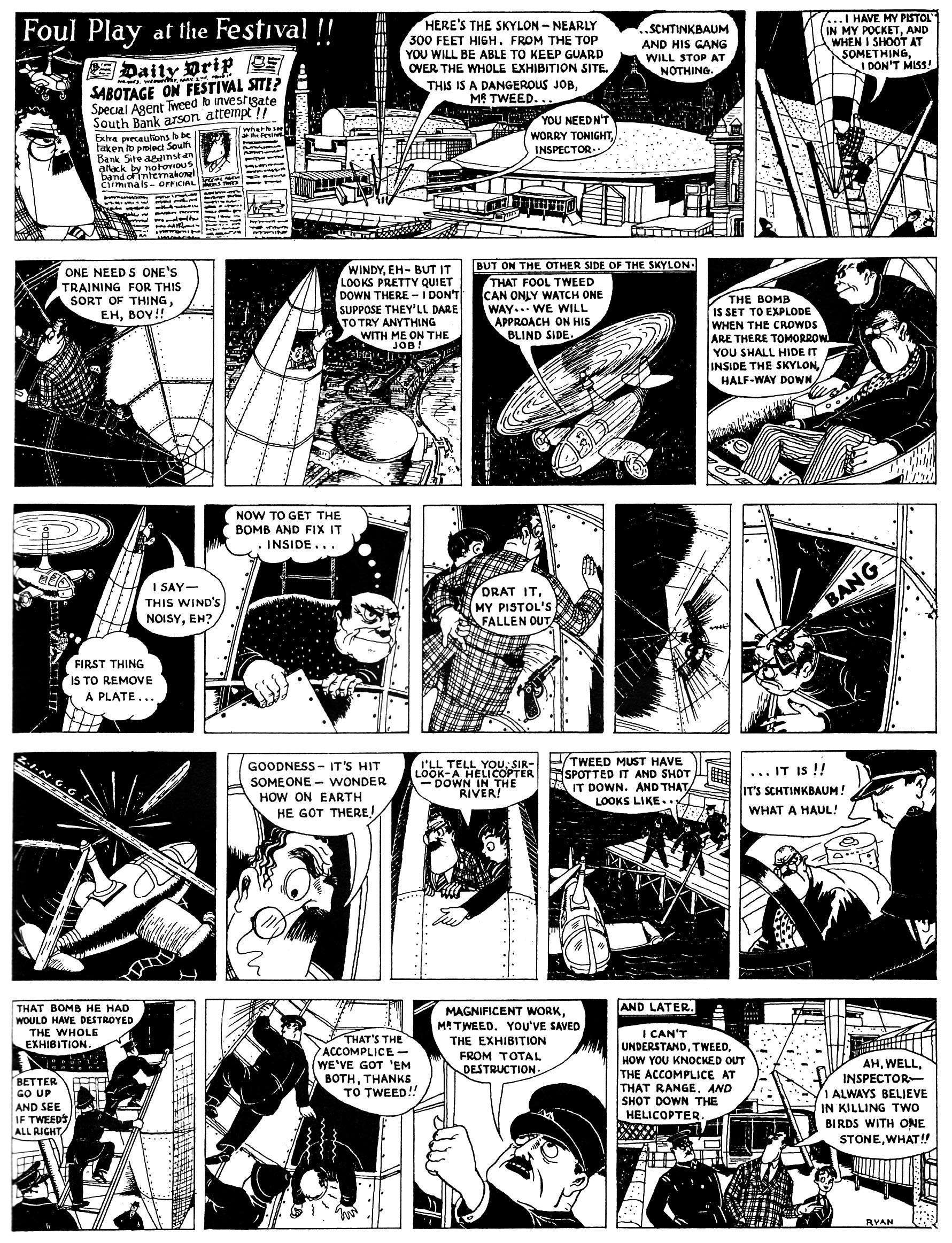 Read online Eagle Classics: Harris Tweed Extra Special Agent comic -  Issue # Full - 45
