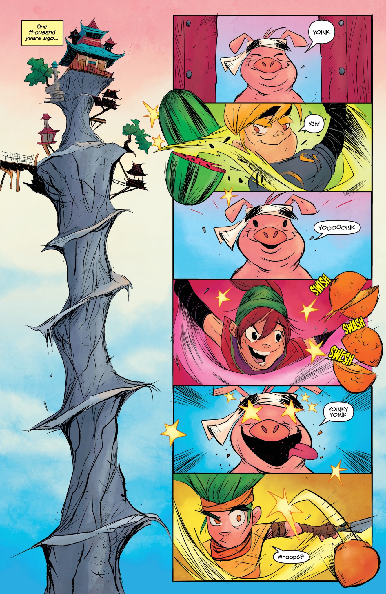 Read online Fruit Ninja comic -  Issue #1 - 4