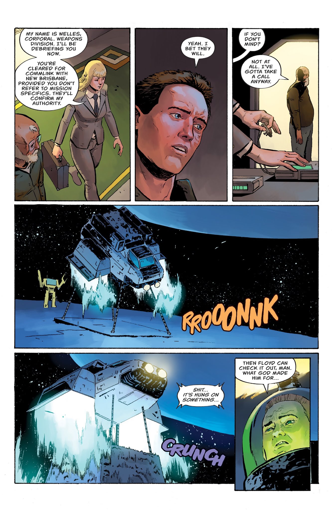 Read online William Gibson's Alien 3 comic -  Issue #2 - 17