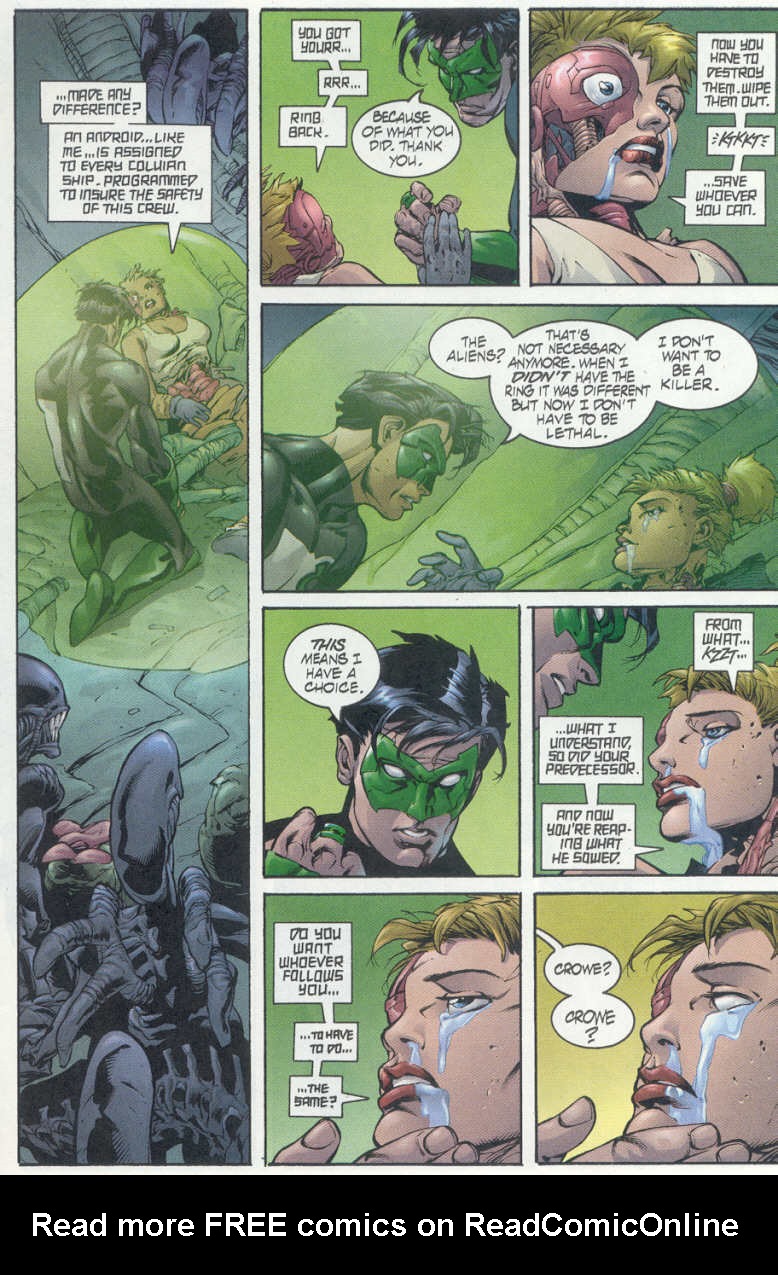 Read online Green Lantern vs. Aliens comic -  Issue #4 - 17