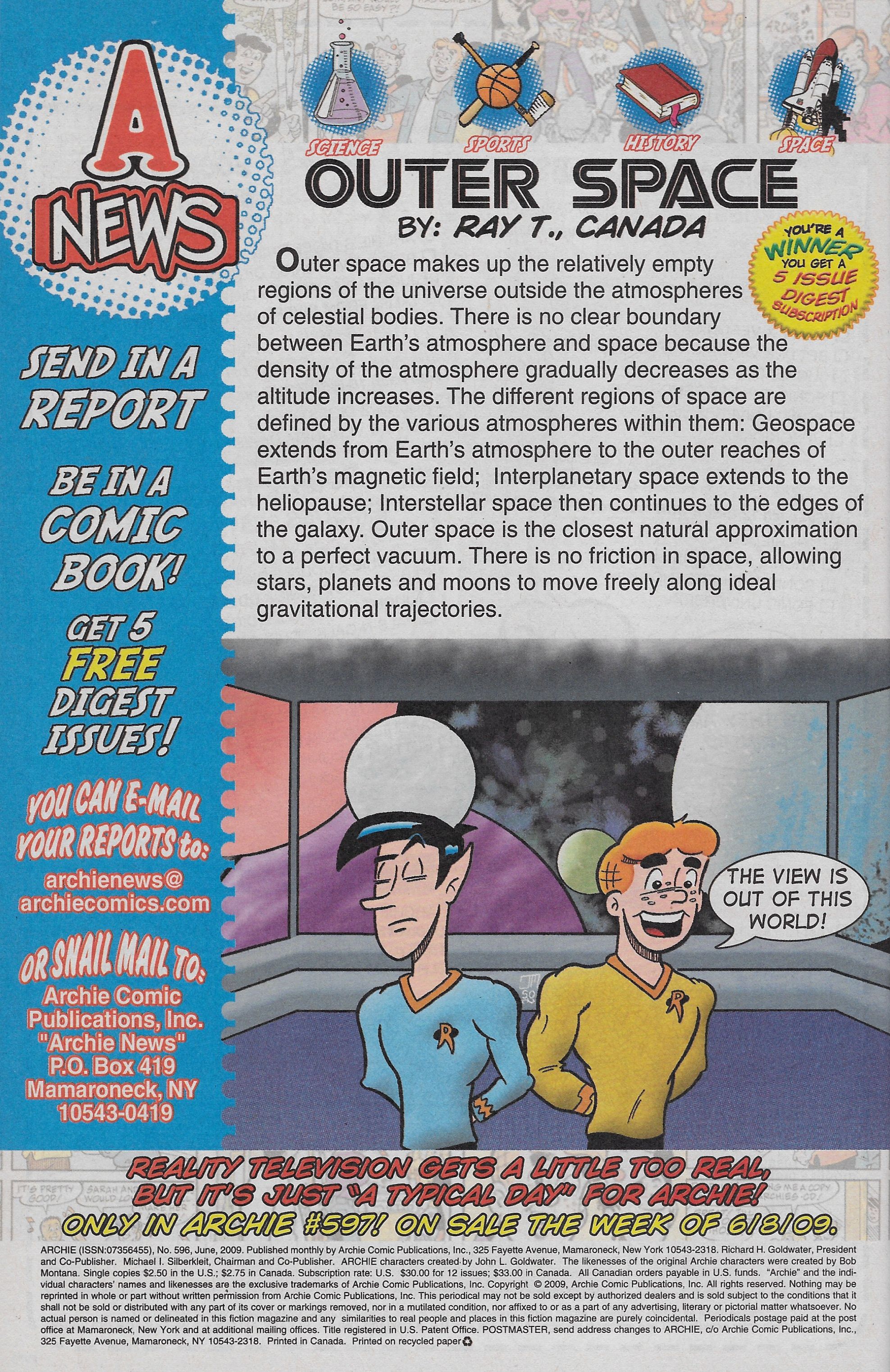 Read online Archie (1960) comic -  Issue #596 - 34