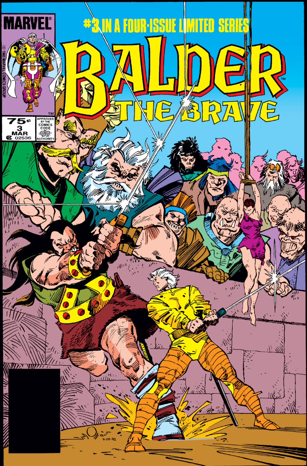 Read online Balder the Brave comic -  Issue #3 - 1