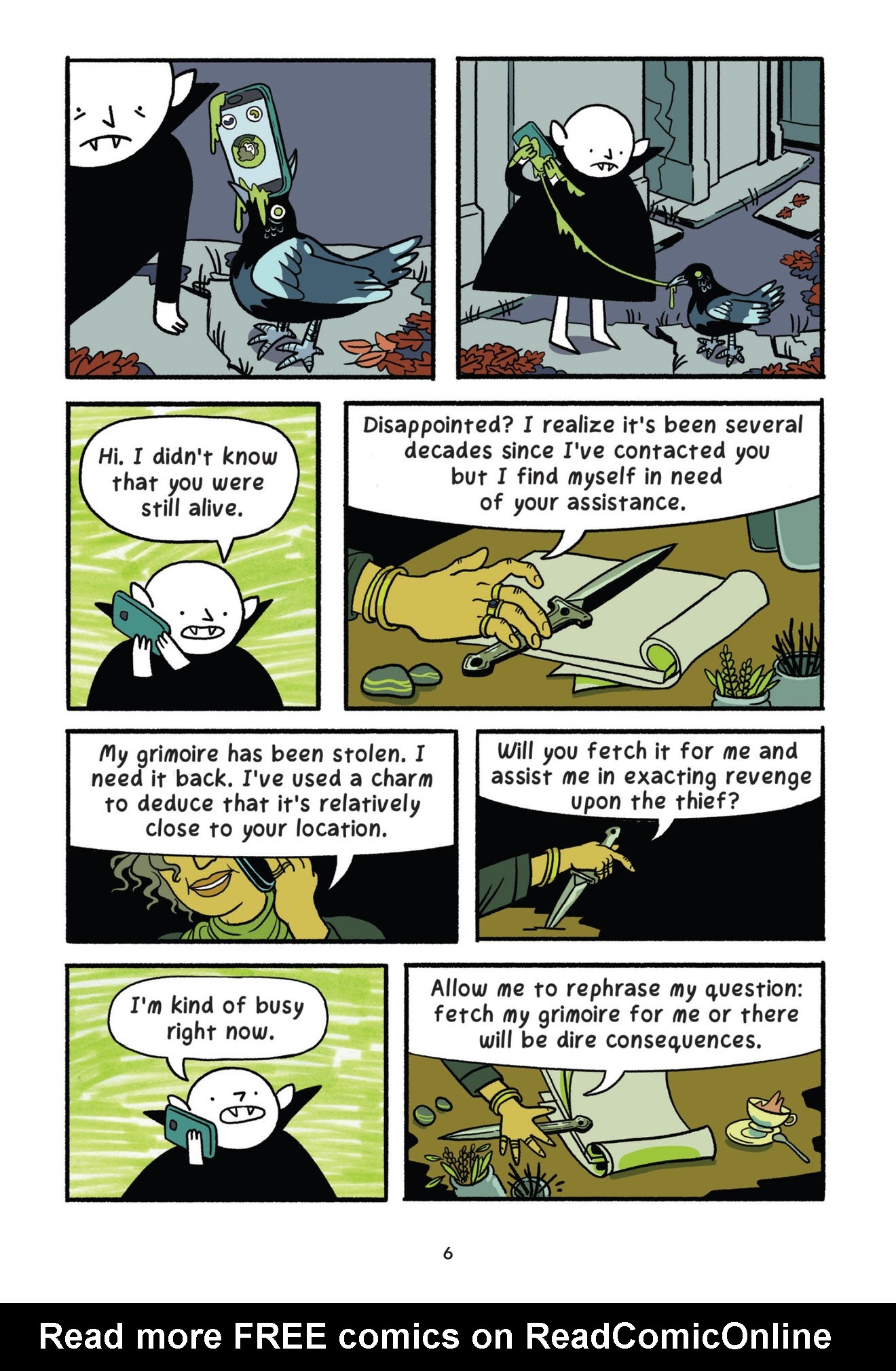 Read online The Accursed Vampire comic -  Issue # TPB (Part 1) - 11