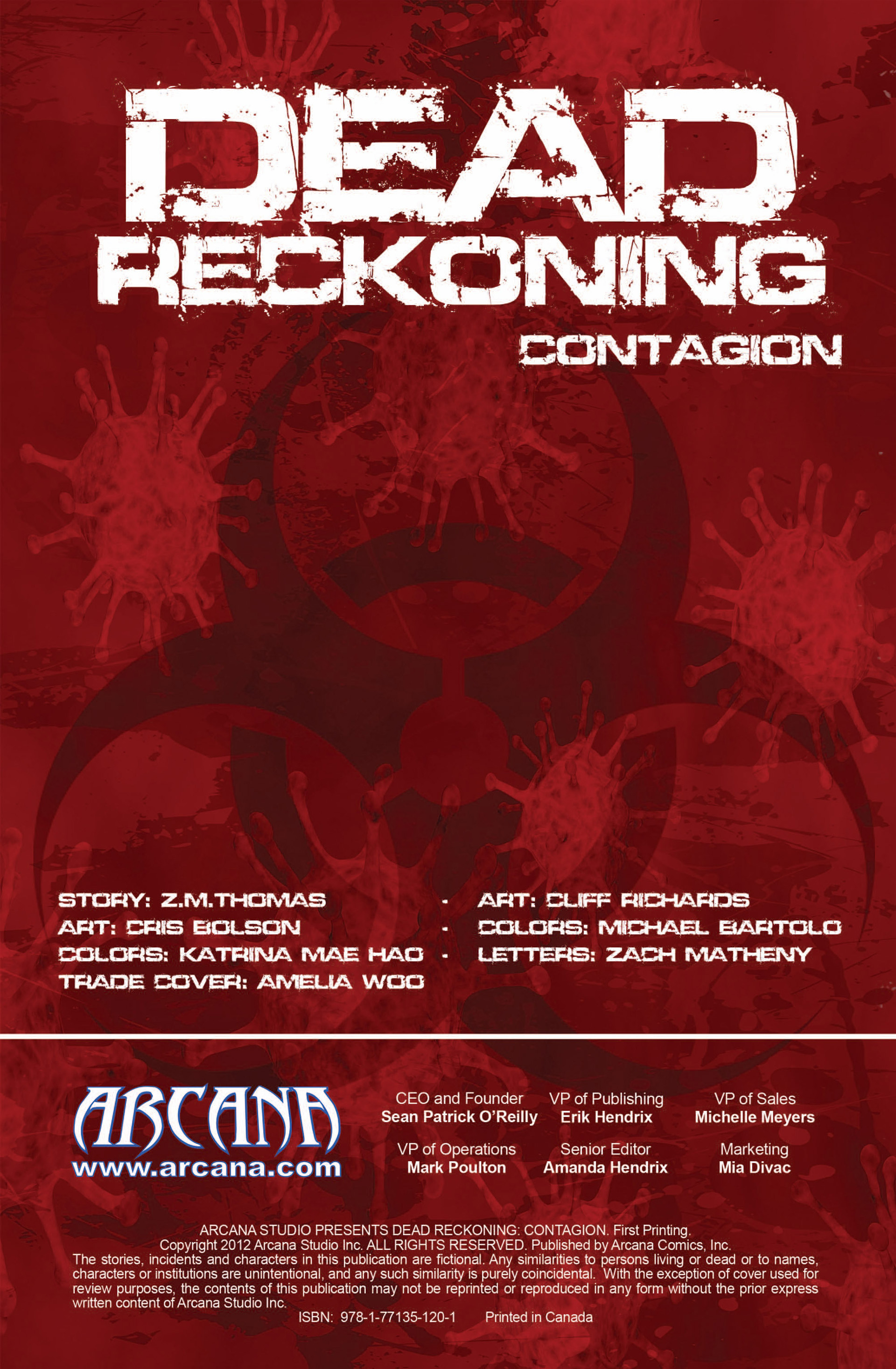 Read online Dead Reckoning: Contagion comic -  Issue #2 - 2