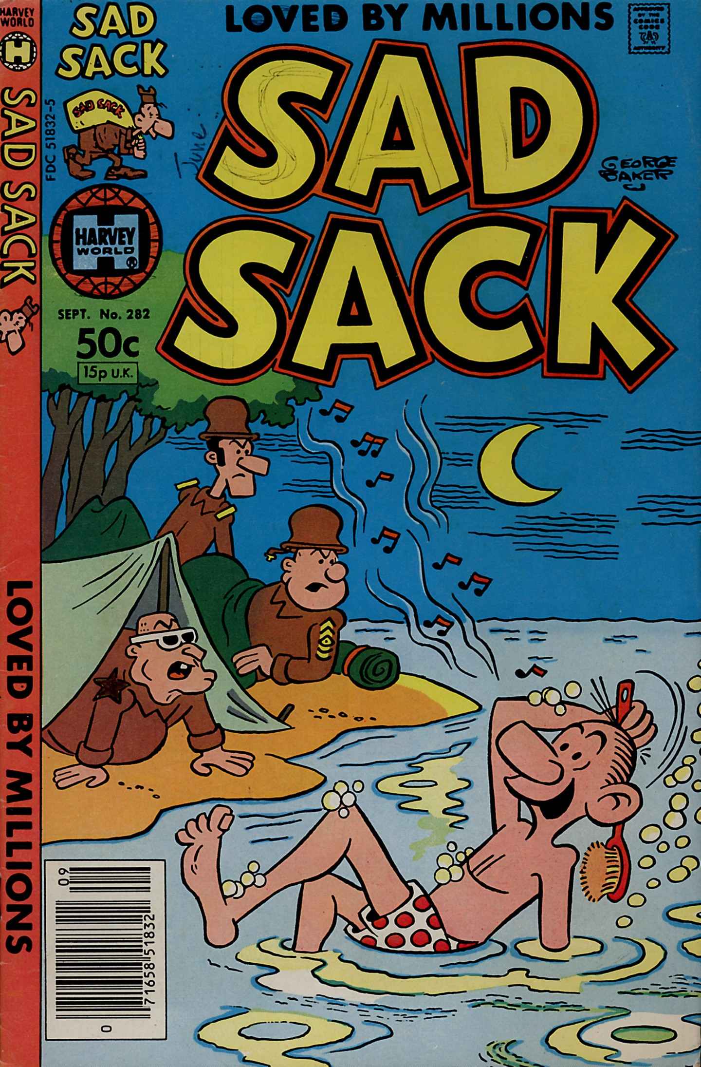 Read online Sad Sack comic -  Issue #282 - 1
