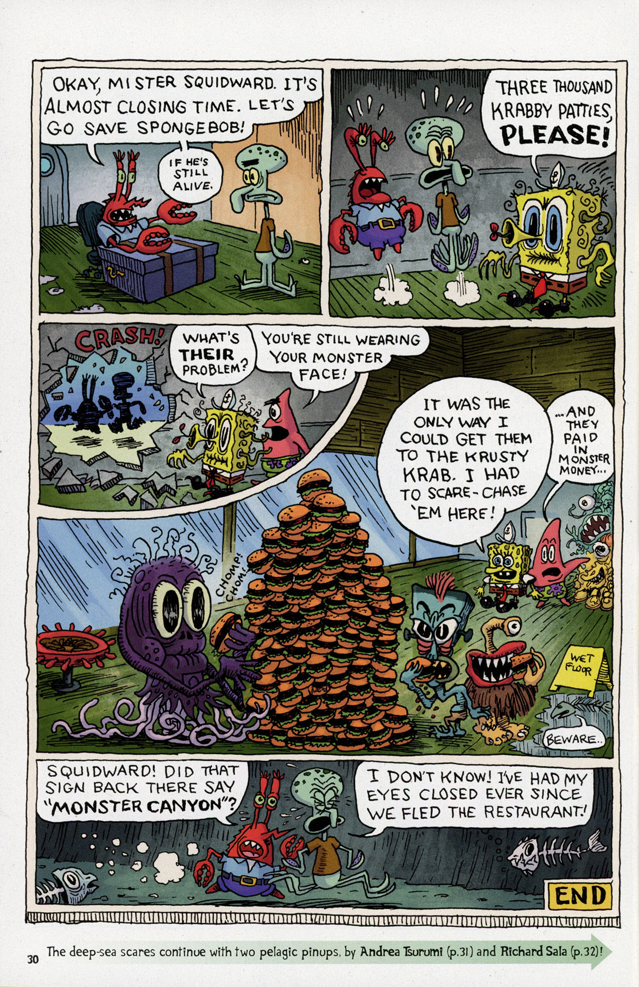 Read online SpongeBob Comics comic -  Issue #49 - 32