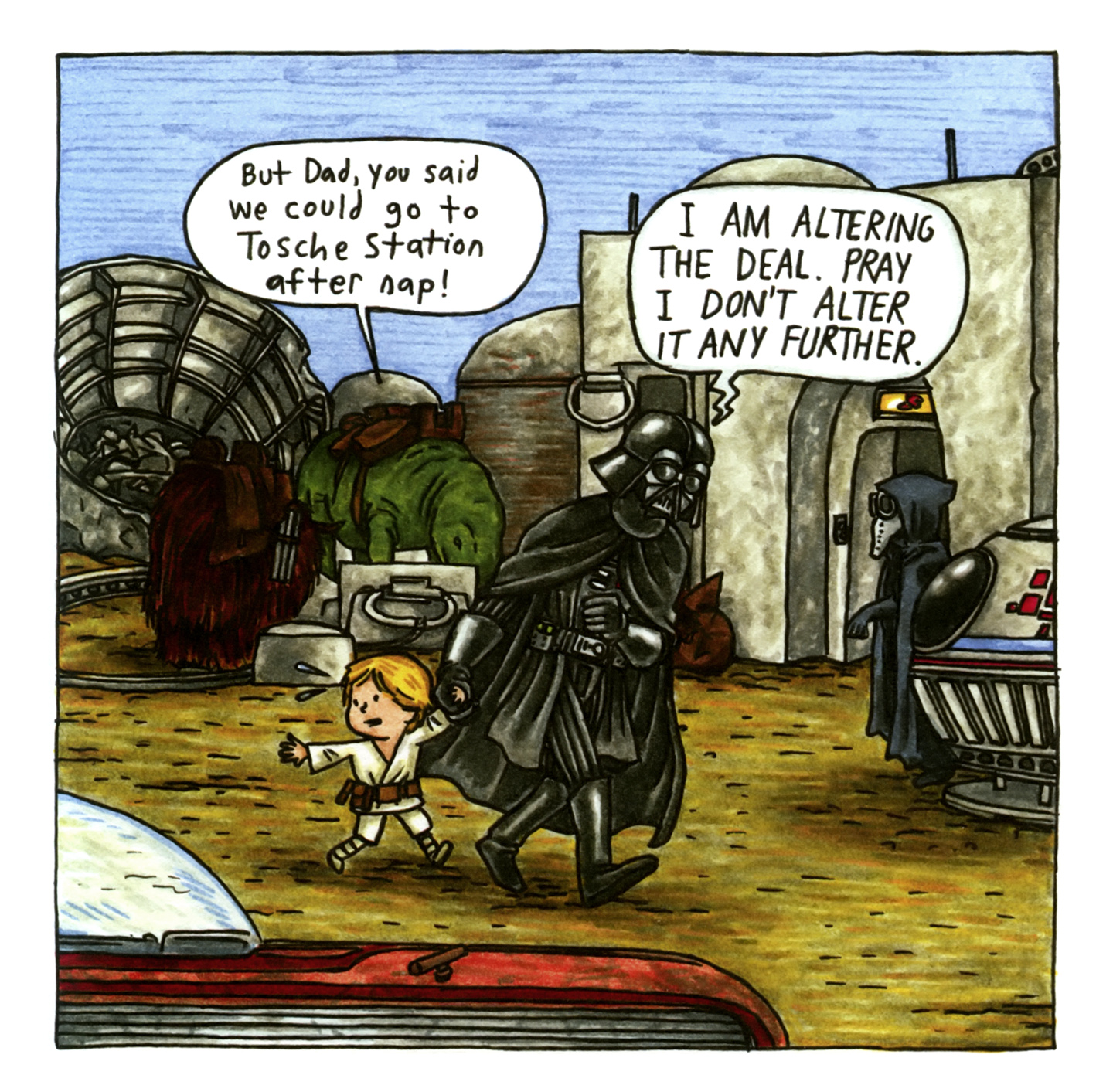 Read online Star Wars: Darth Vader and Son comic -  Issue # TPB - 16