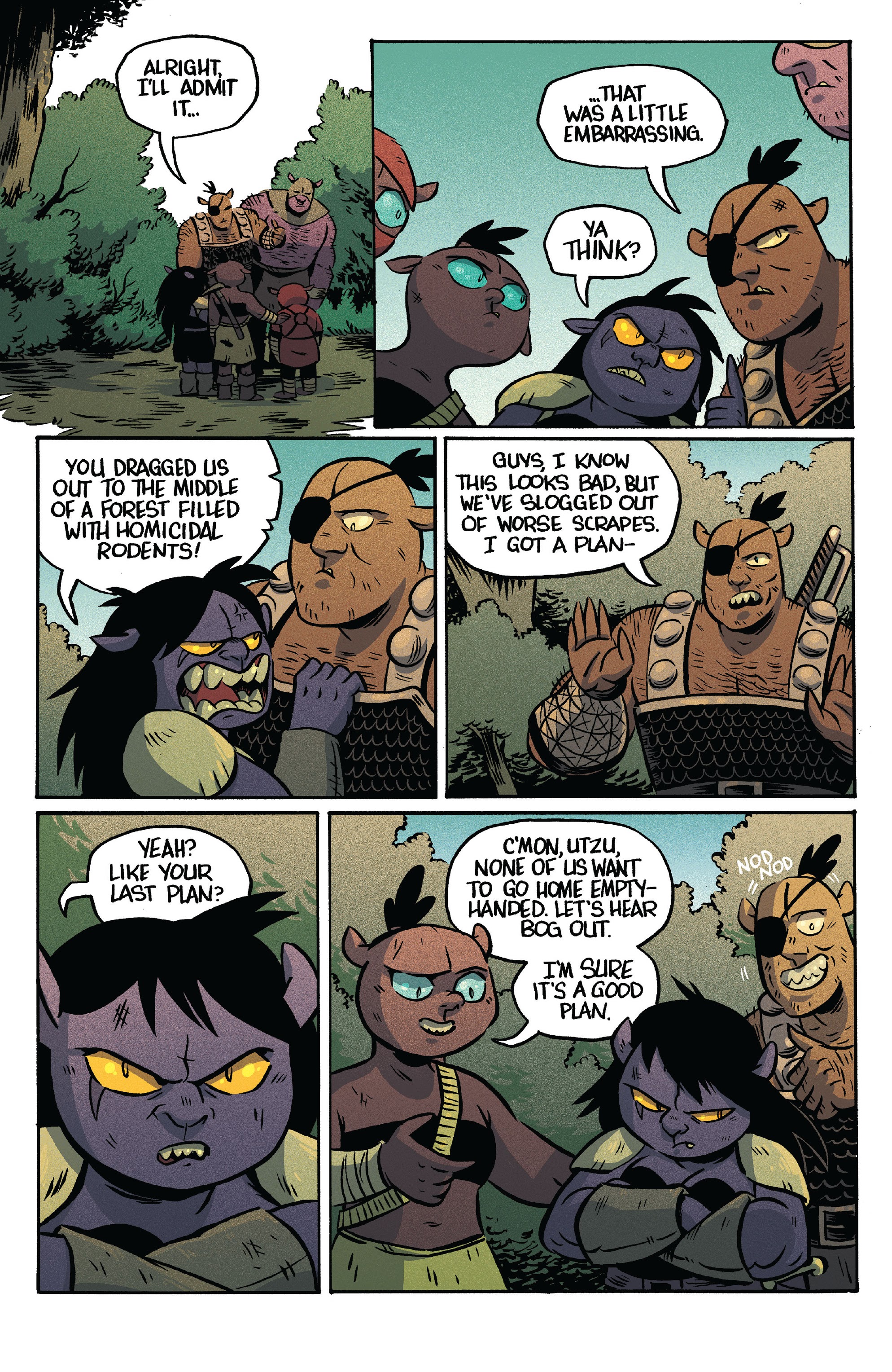 Read online ORCS! comic -  Issue #1 - 28