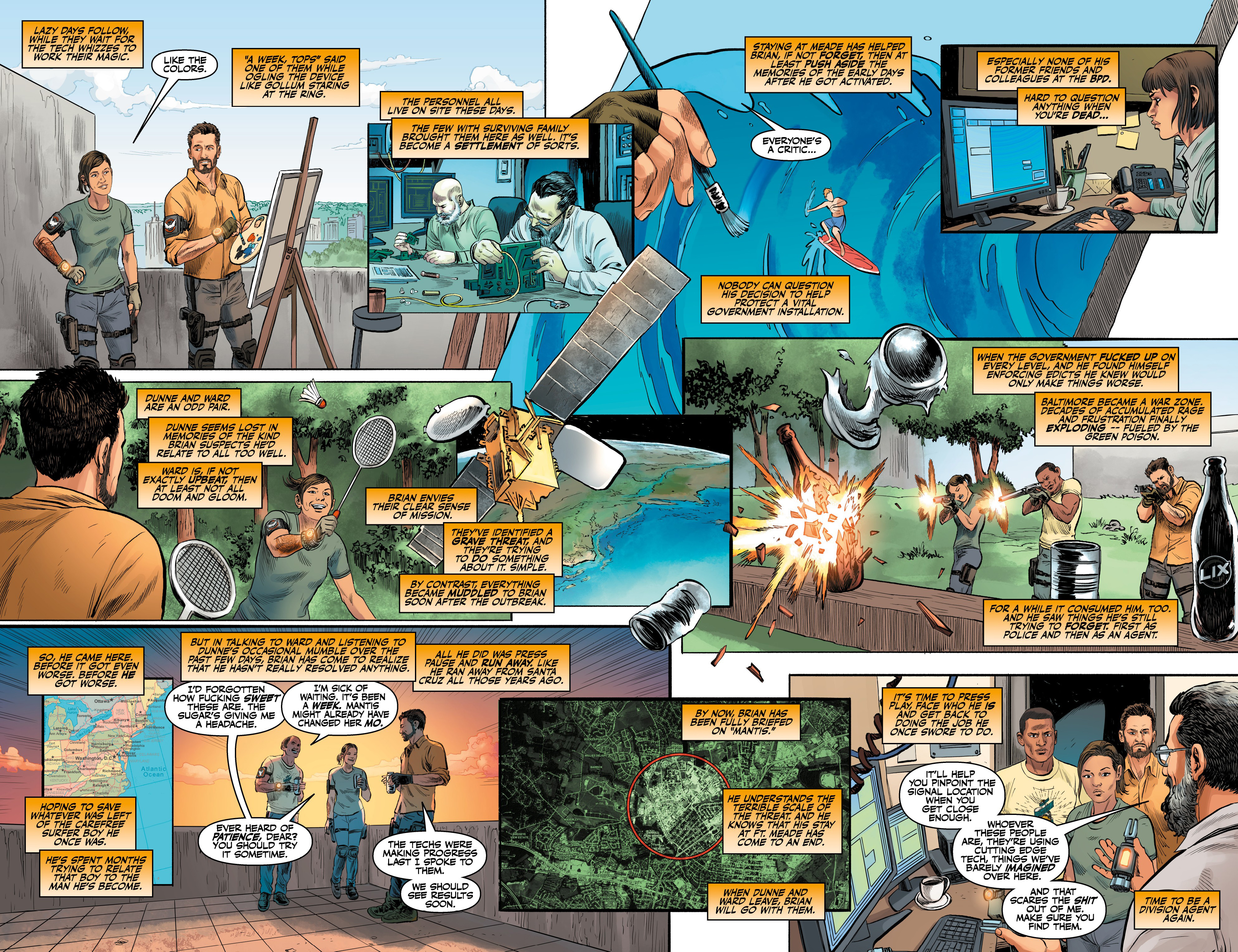 Read online Tom Clancy's The Division: Extremis Malis comic -  Issue #3 - 6