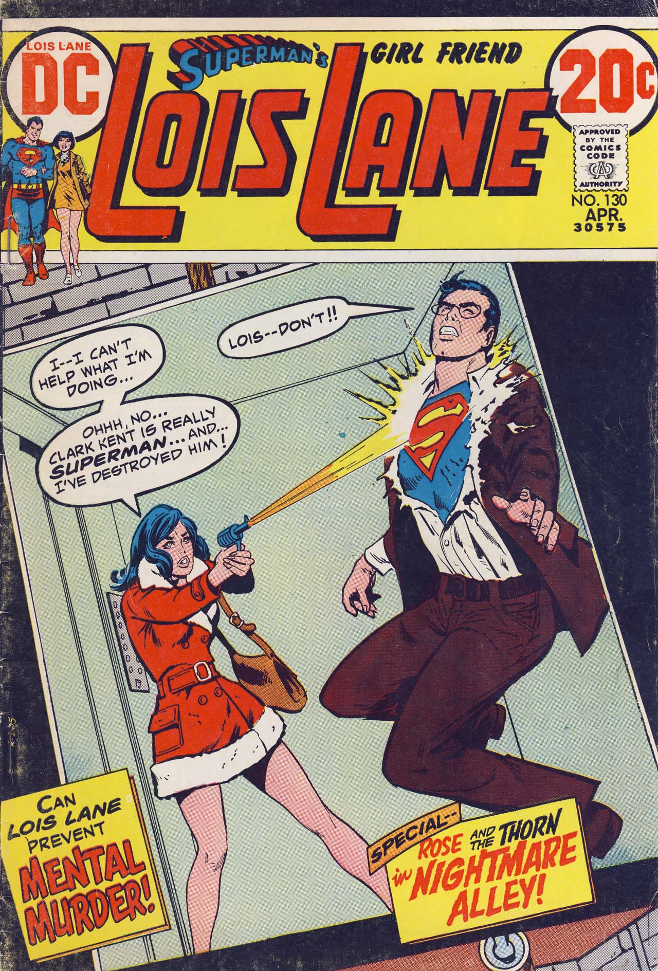 Read online Superman's Girl Friend, Lois Lane comic -  Issue #130 - 1
