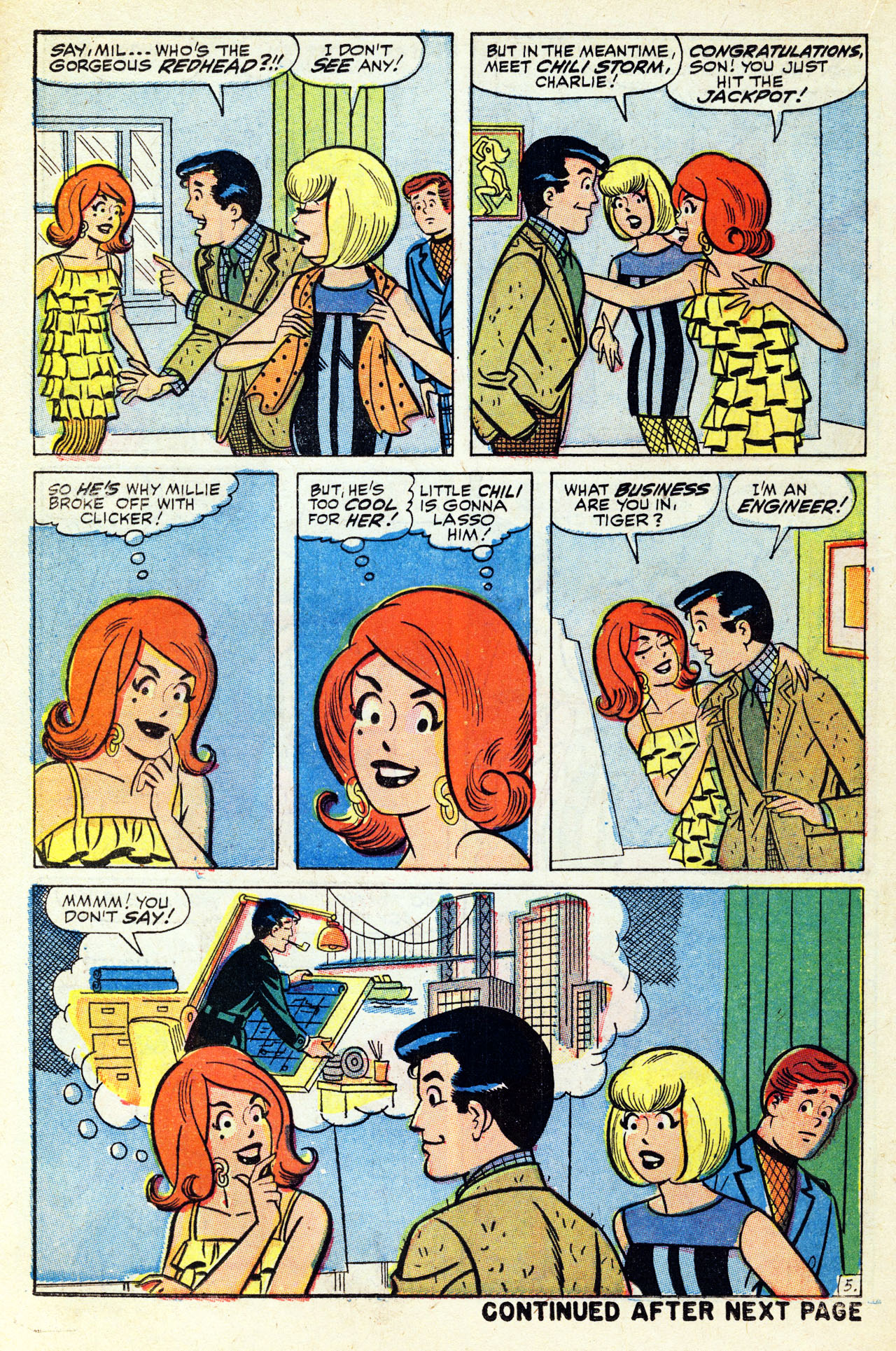 Read online Millie the Model comic -  Issue #155 - 21