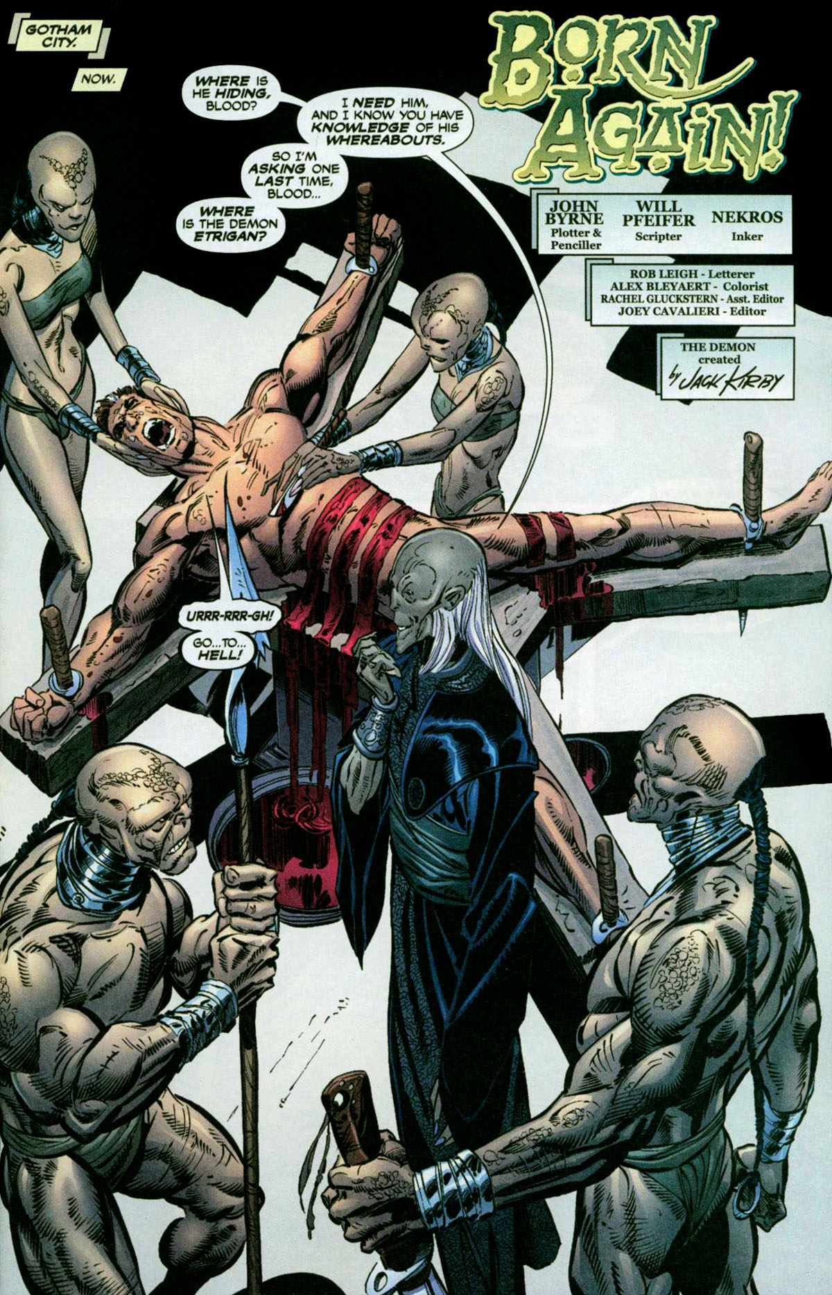 Read online Blood of the Demon comic -  Issue #1 - 4