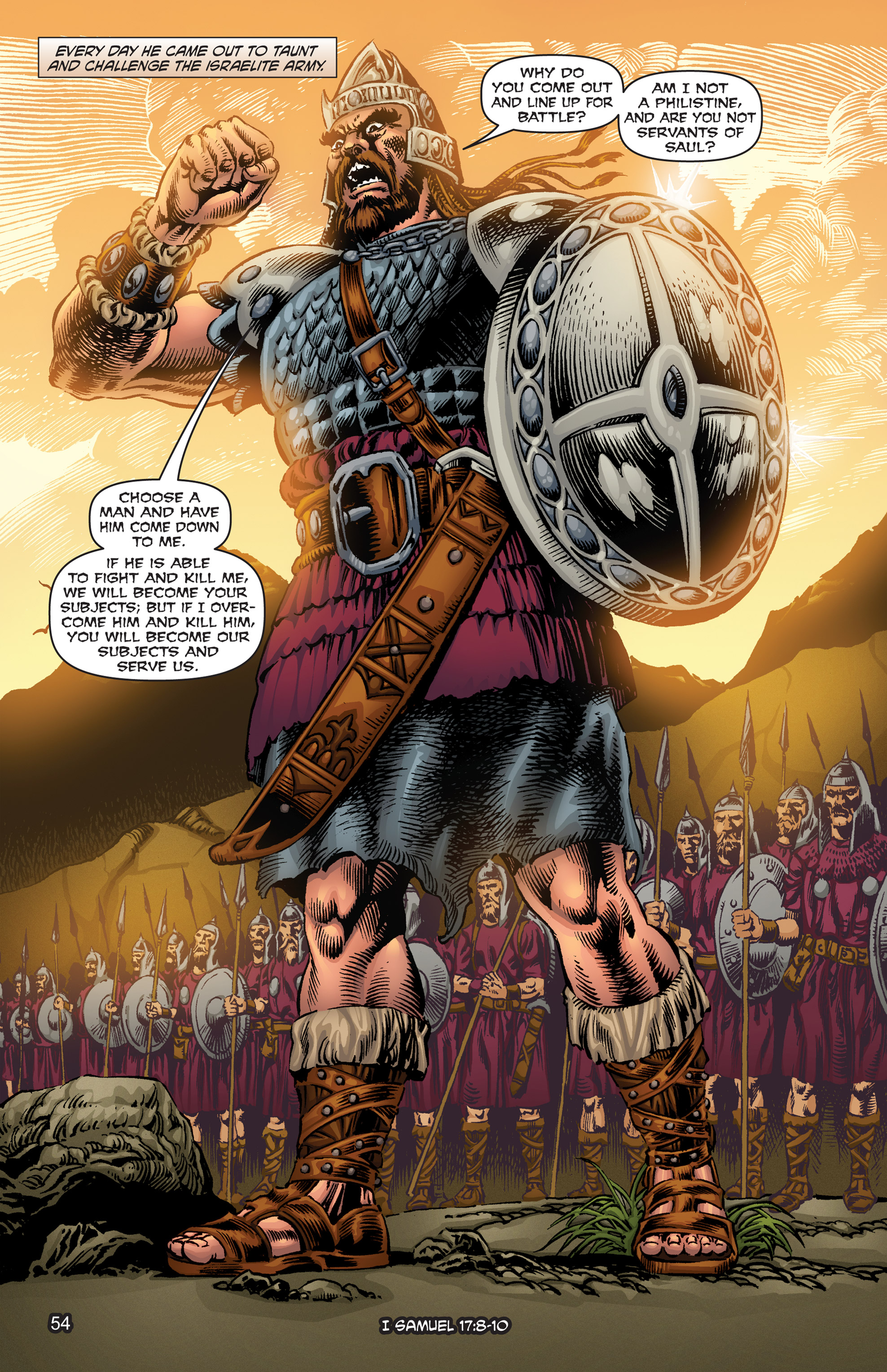 Read online The Kingstone Bible comic -  Issue #5 - 59