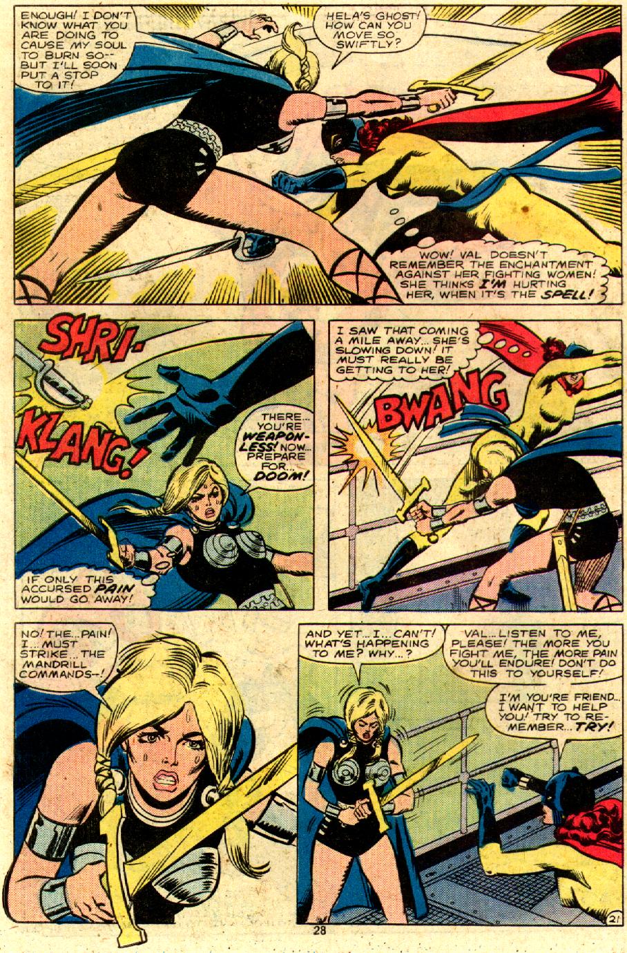 Read online The Defenders (1972) comic -  Issue #91 - 23