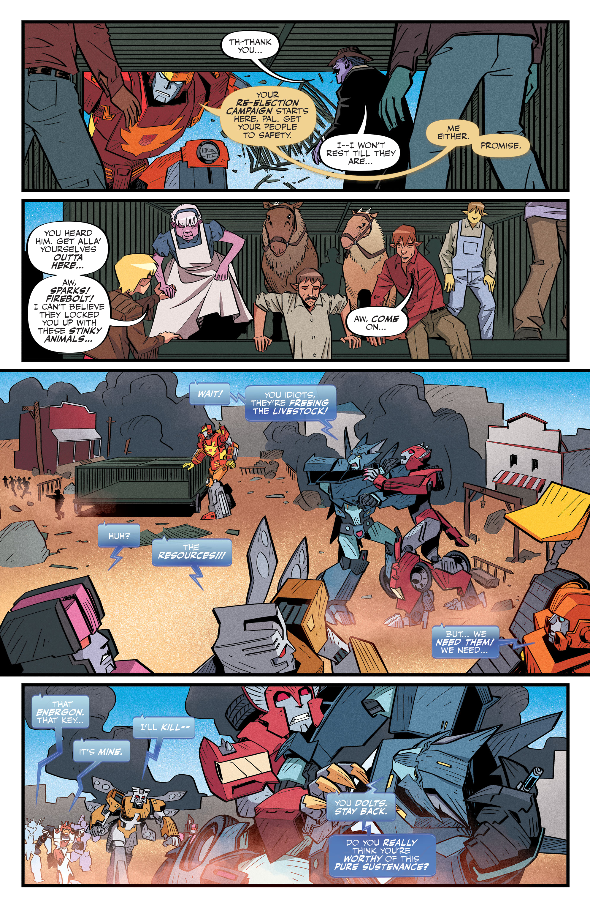Read online Transformers: Last Bot Standing comic -  Issue #4 - 8