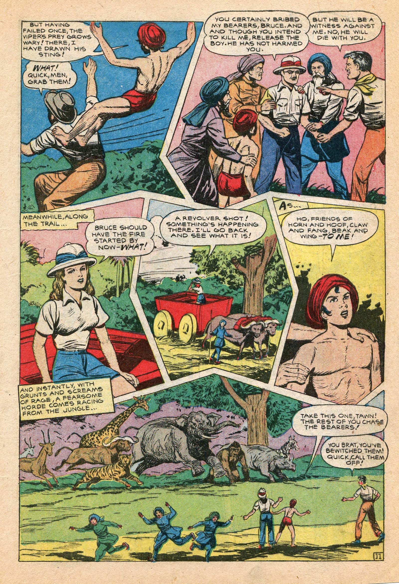 Read online Wambi Jungle Boy comic -  Issue #7 - 13