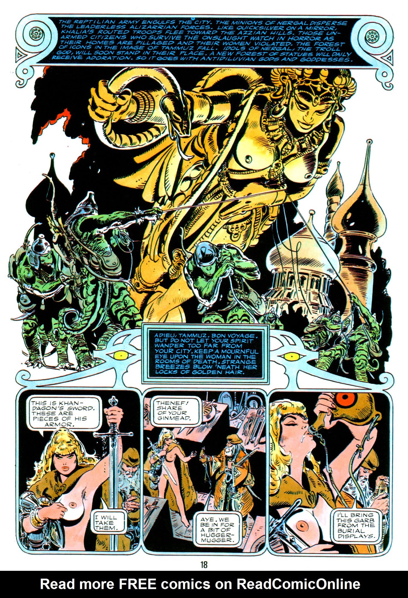 Read online Ghita of Alizarr comic -  Issue #1 - 19