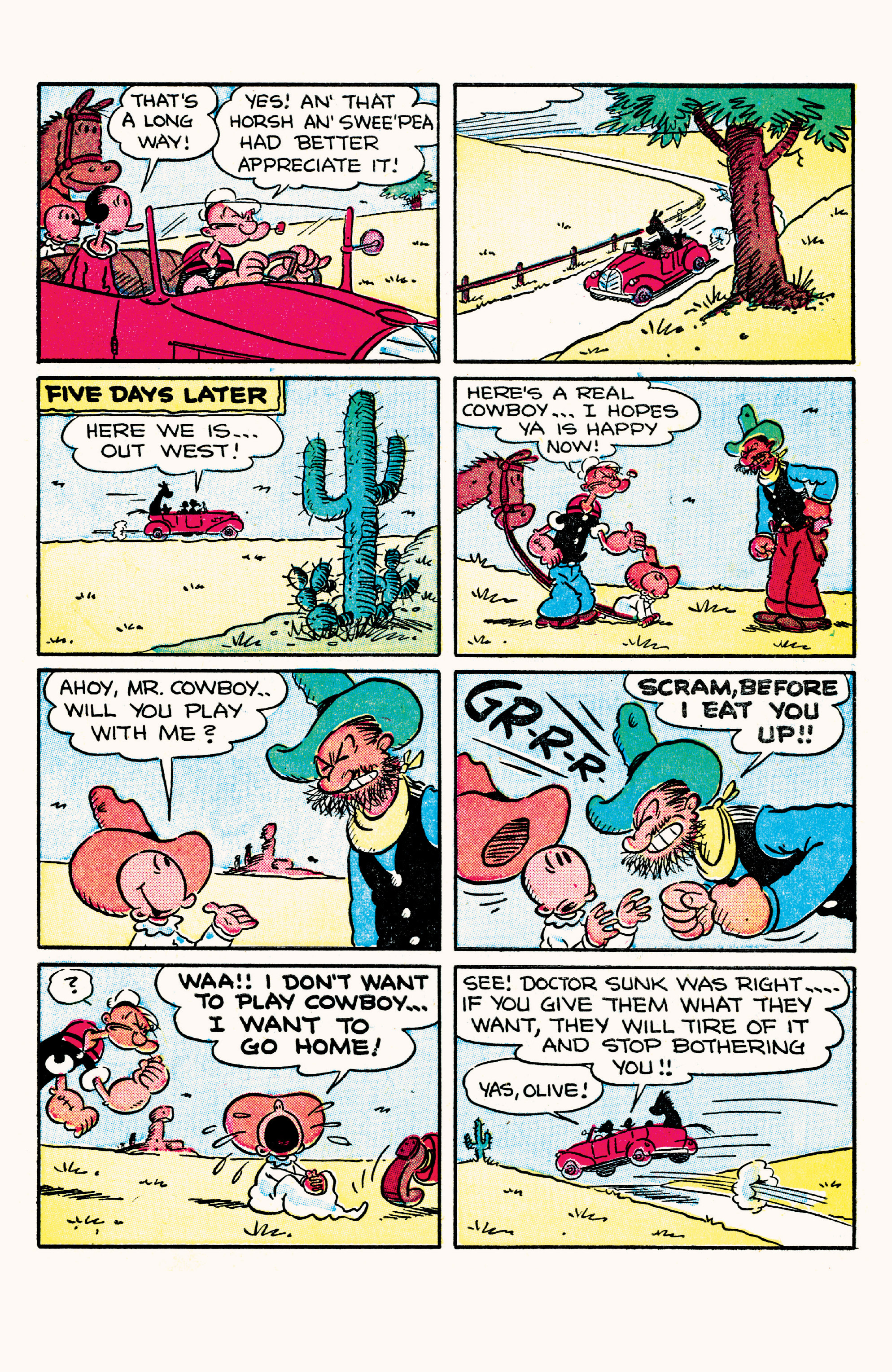 Read online Classic Popeye comic -  Issue #26 - 27