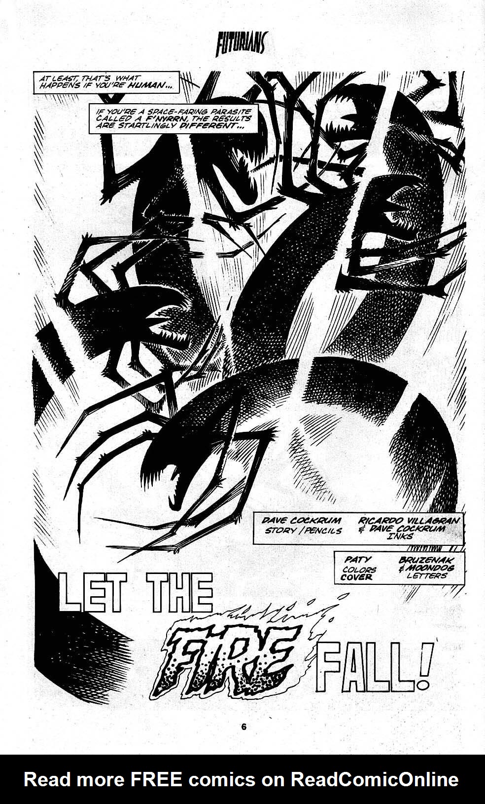 Read online Futurians comic -  Issue # Full - 6