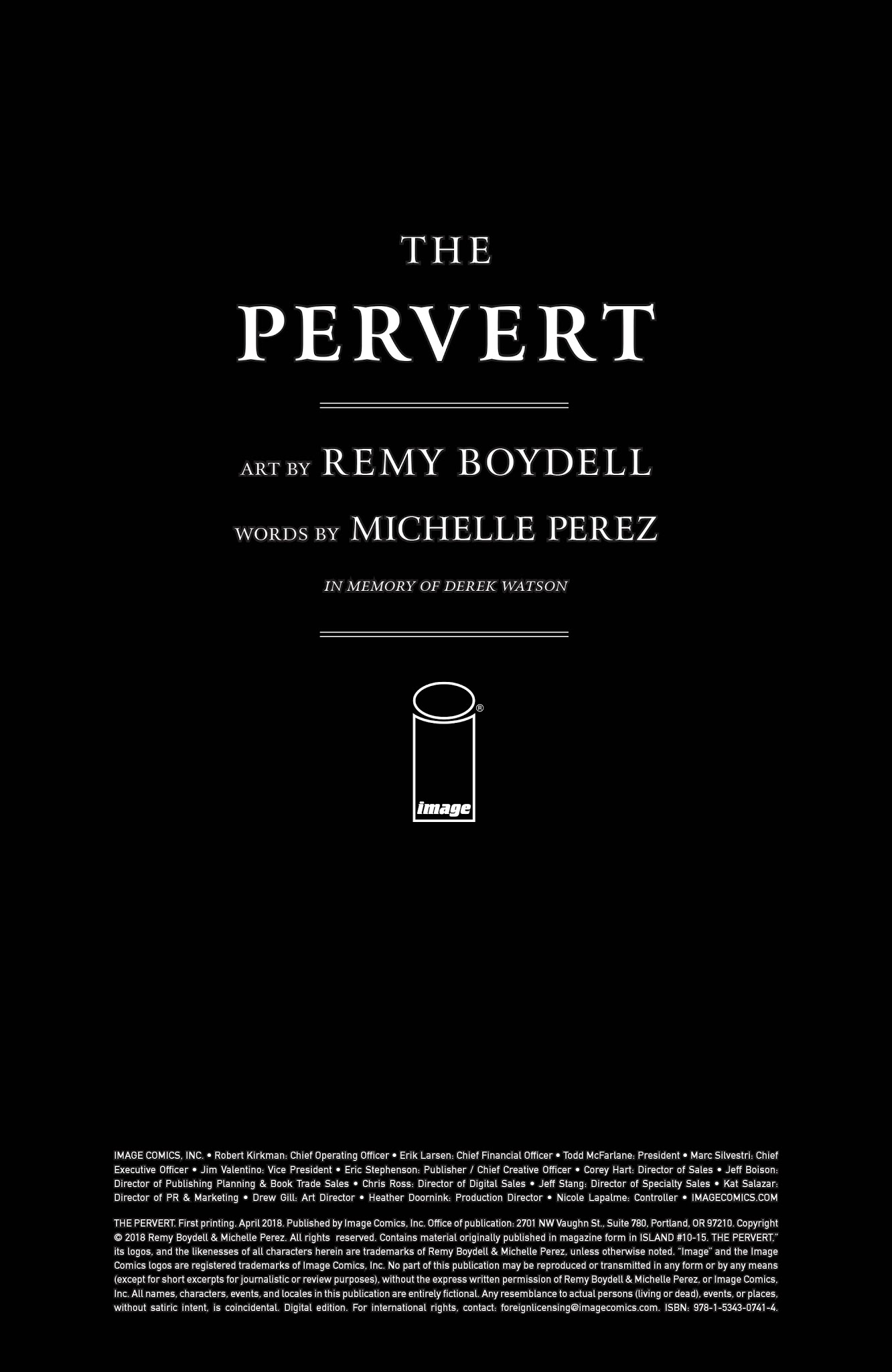 Read online The Pervert comic -  Issue # TPB - 3