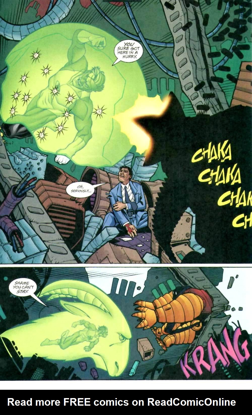 Read online Green Lantern Secret Files comic -  Issue #2 - 14