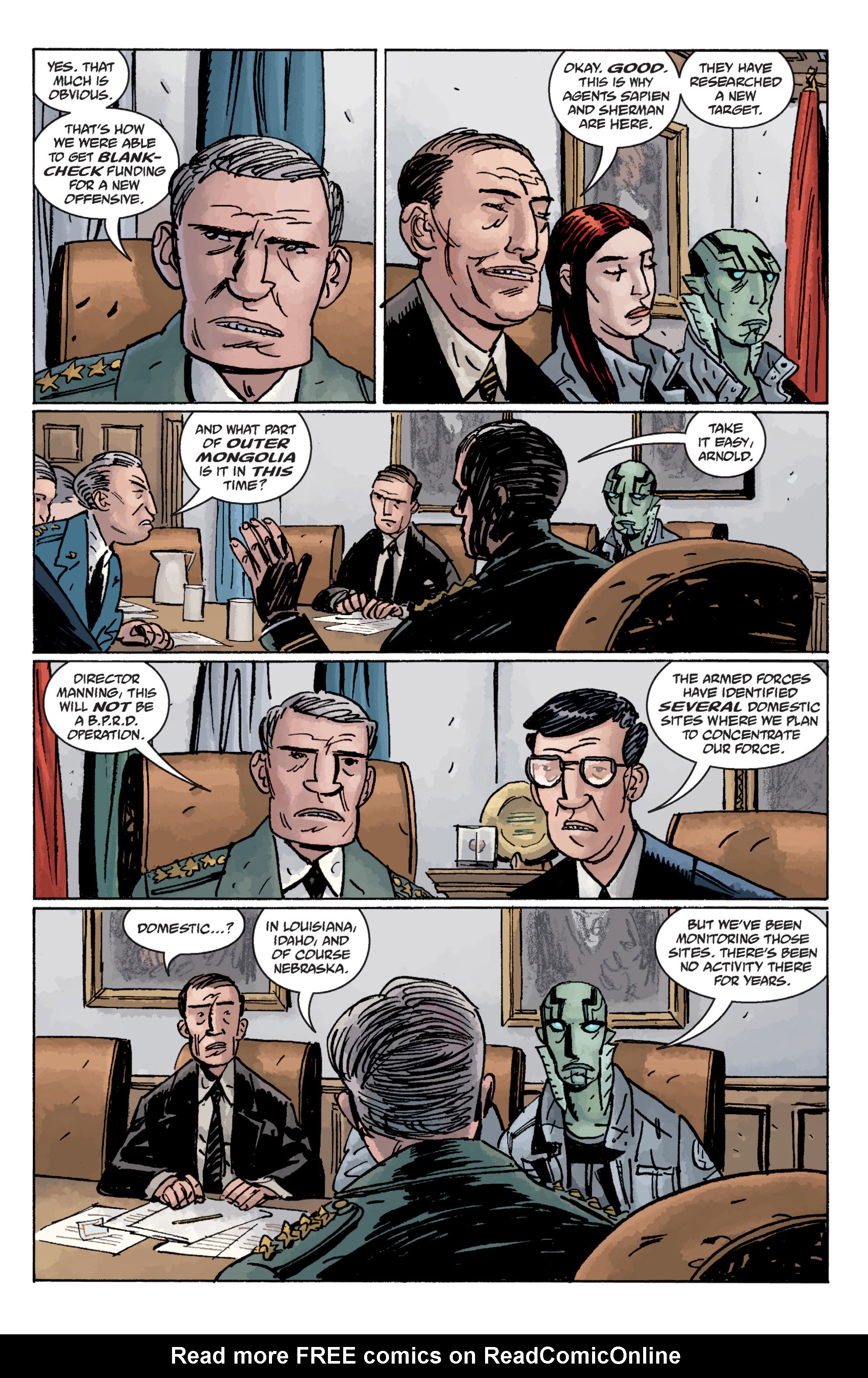 Read online B.P.R.D.: Hollow Earth and Other Stories comic -  Issue # TPB 14 - 9
