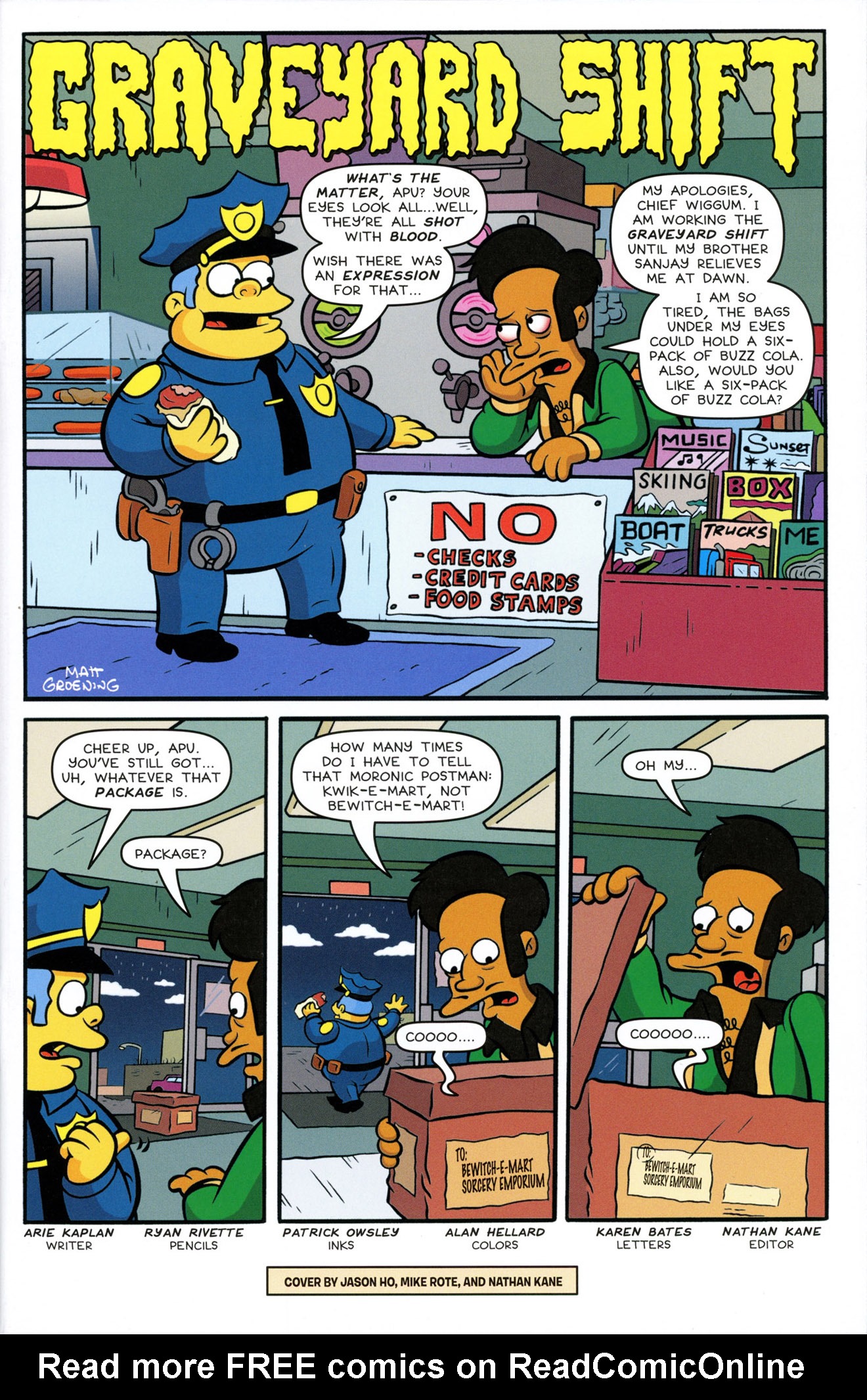 Read online Treehouse of Horror comic -  Issue #21 - 3