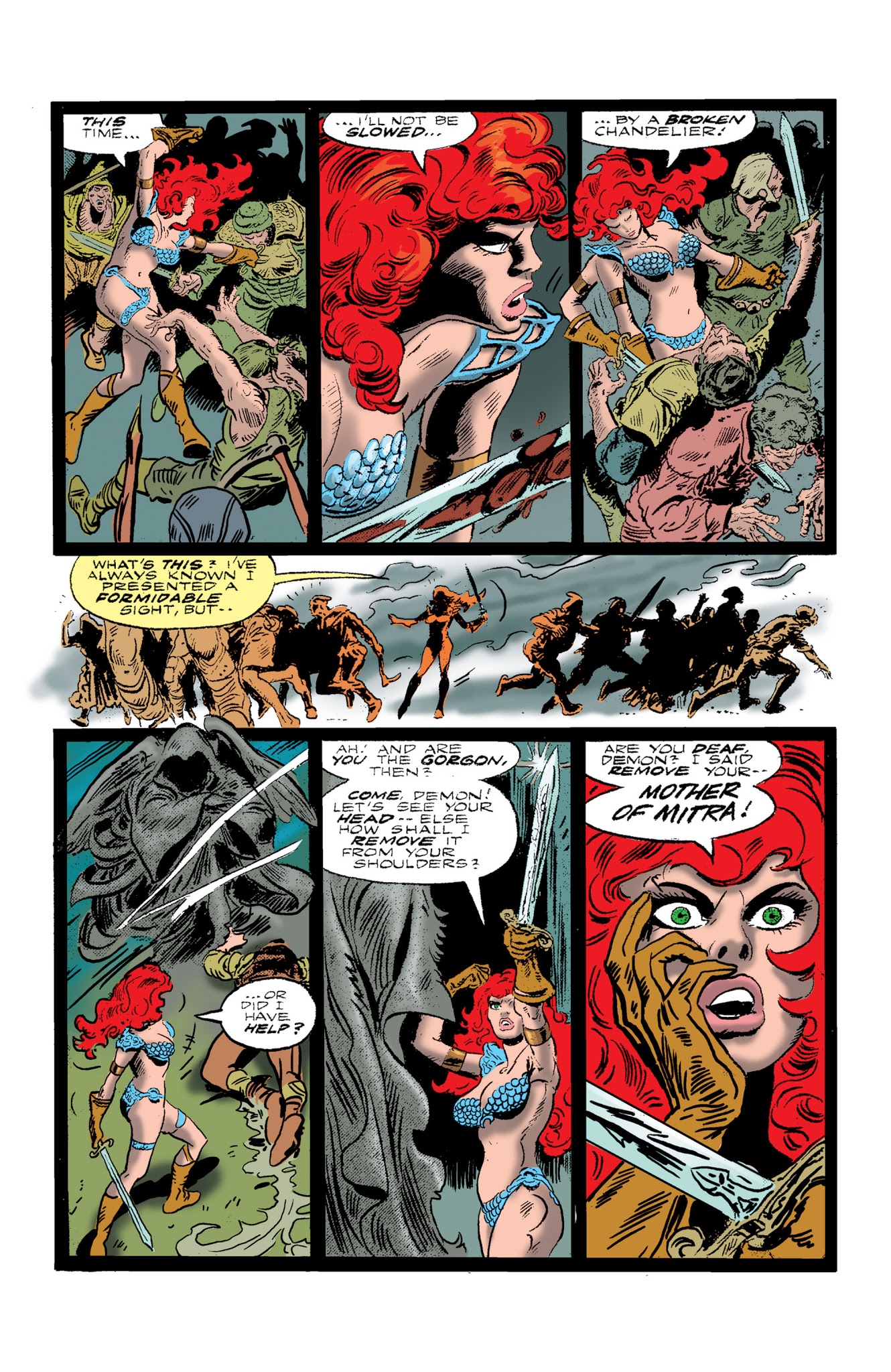 Read online The Adventures of Red Sonja comic -  Issue # TPB 1 - 71