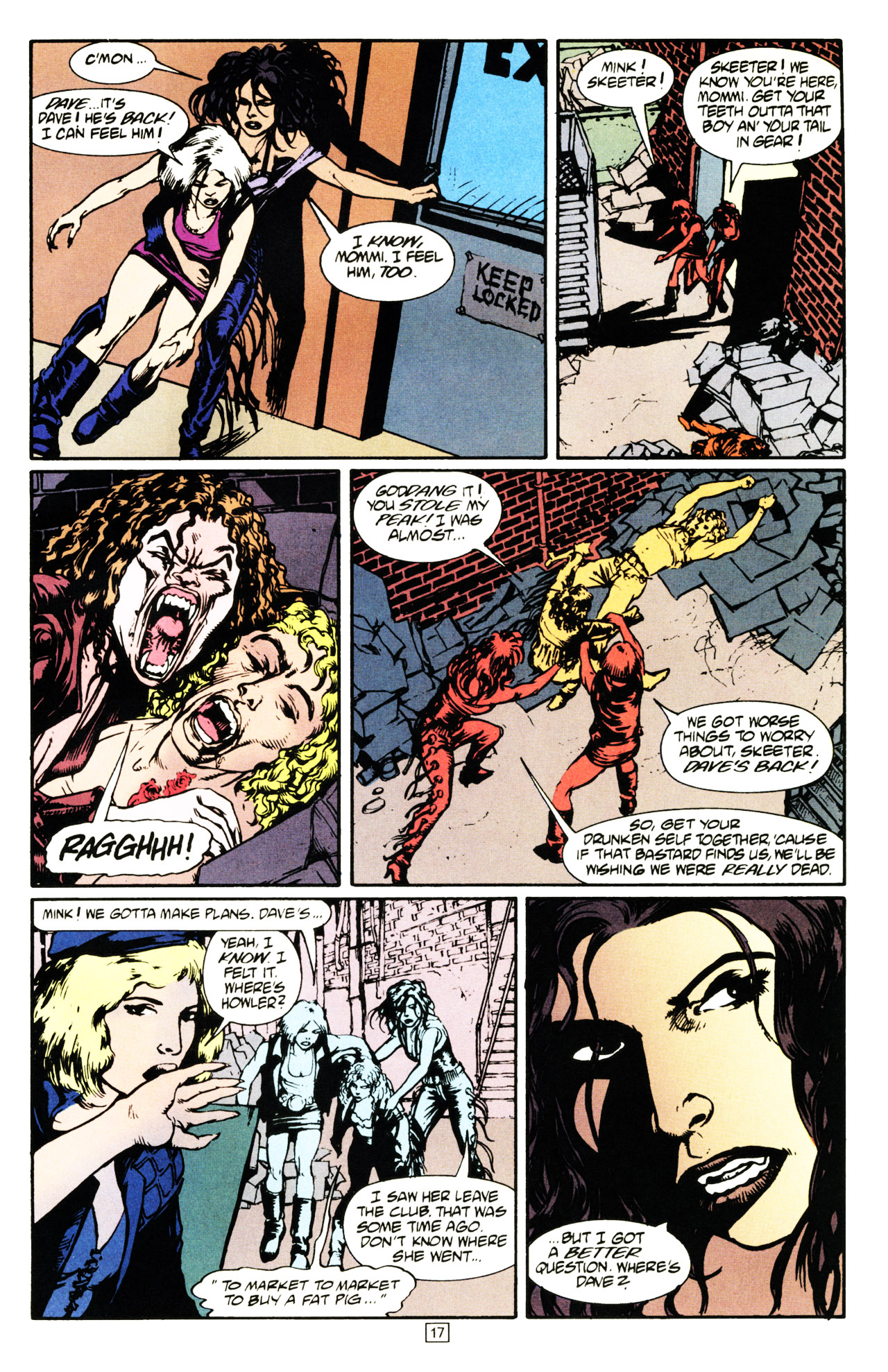 Read online Vamps comic -  Issue #4 - 17