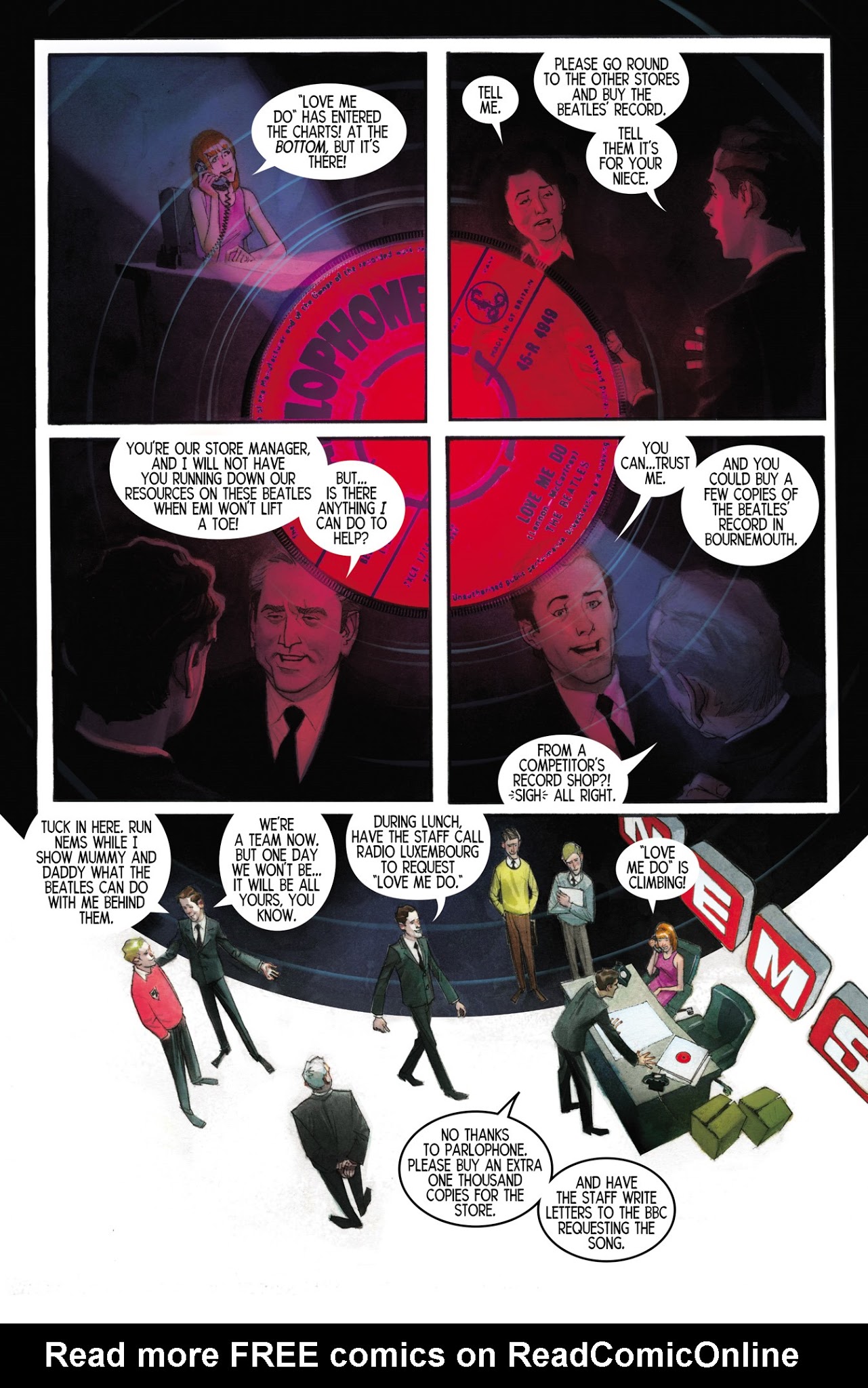 Read online The Fifth Beatle: The Brian Epstein Story comic -  Issue # TPB - 39