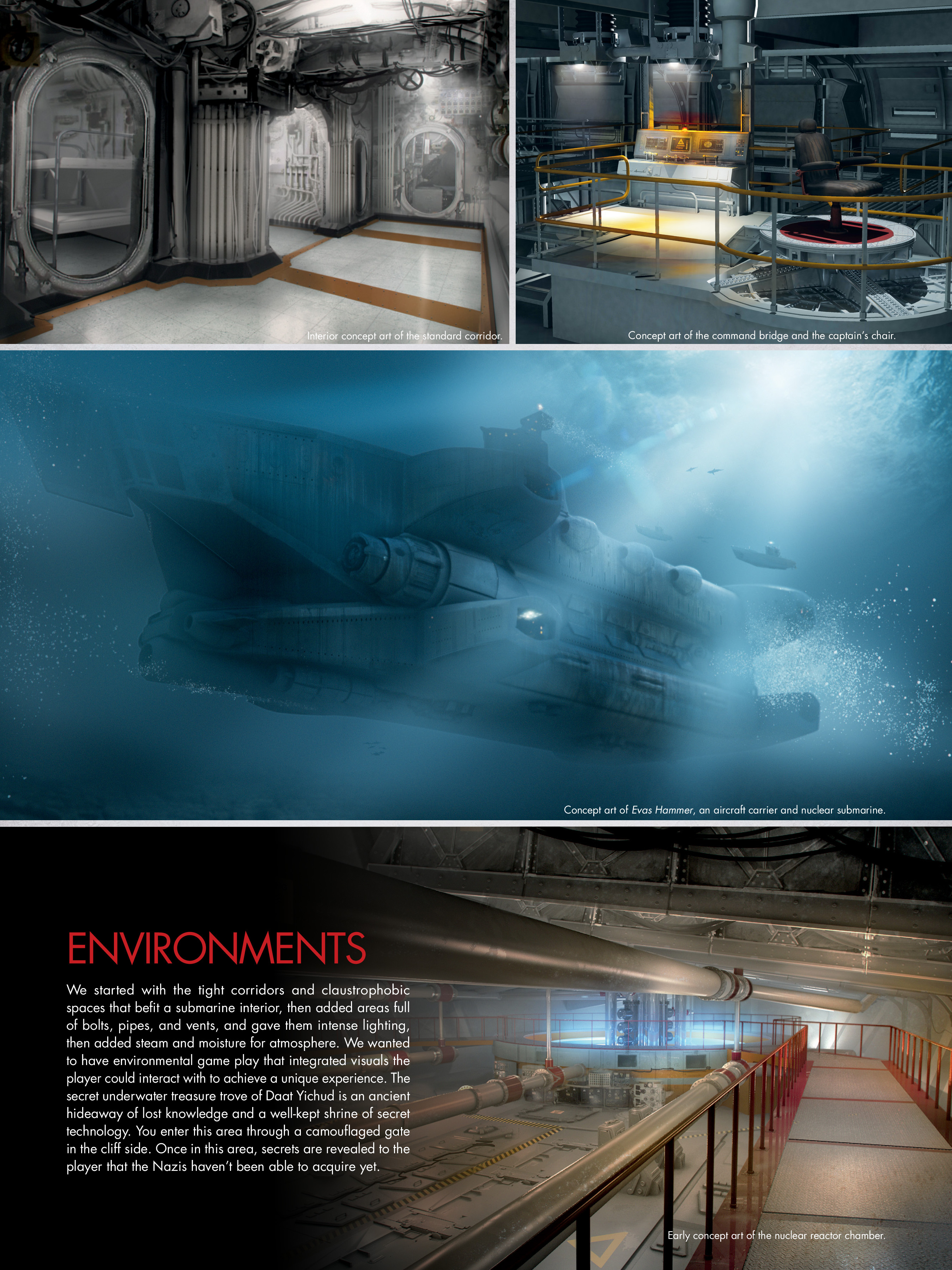 Read online The Art of Wolfenstein: The New Order comic -  Issue # TPB (Part 2) - 38