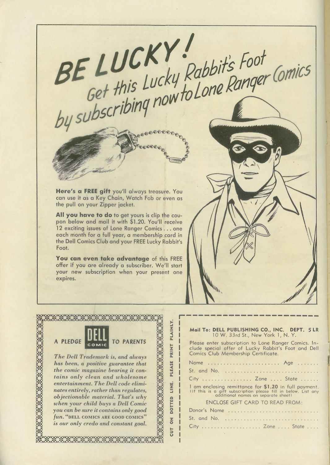 Read online The Lone Ranger (1948) comic -  Issue #107 - 2