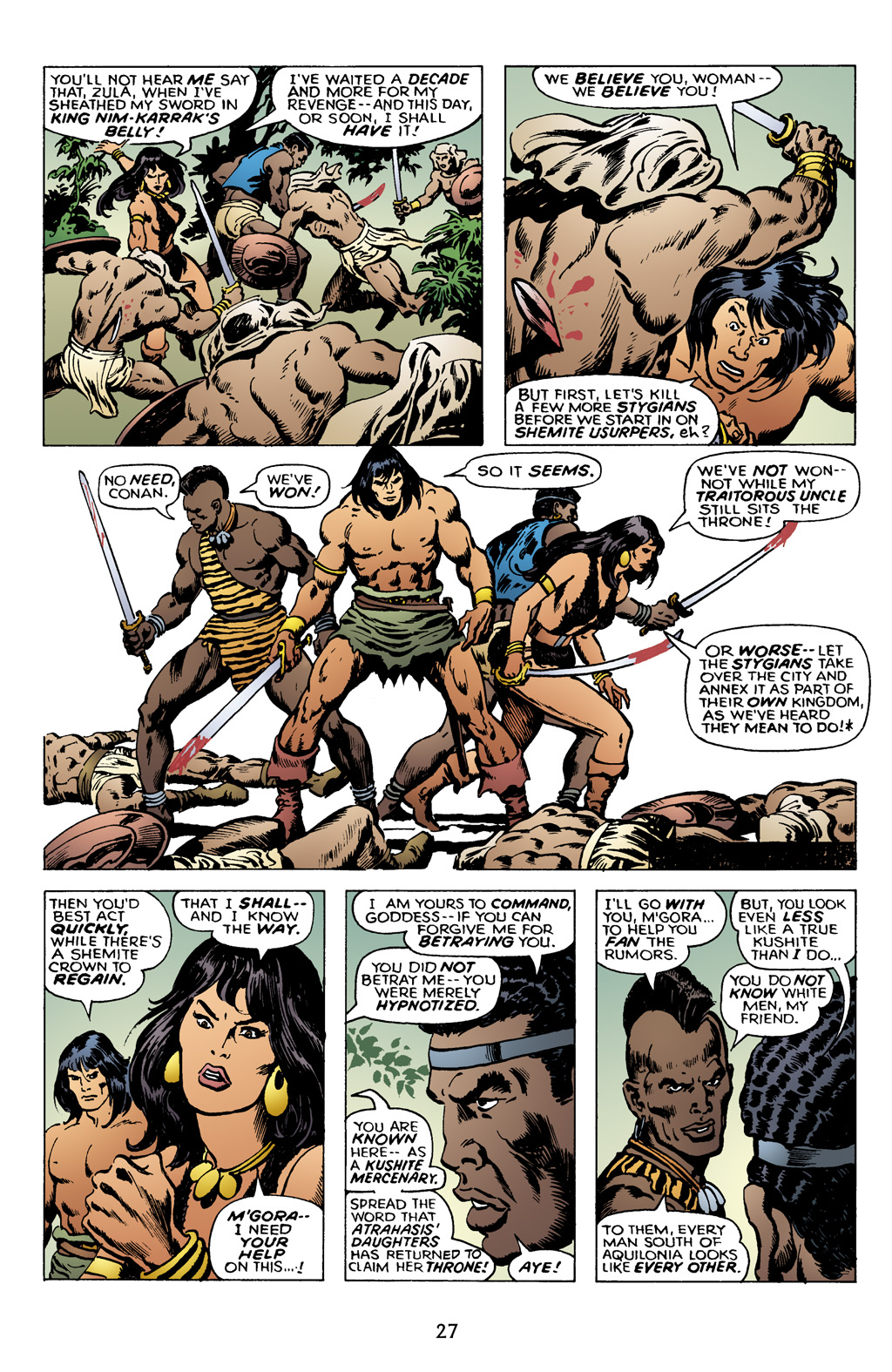 Read online The Chronicles of Conan comic -  Issue # TPB 12 (Part 1) - 28