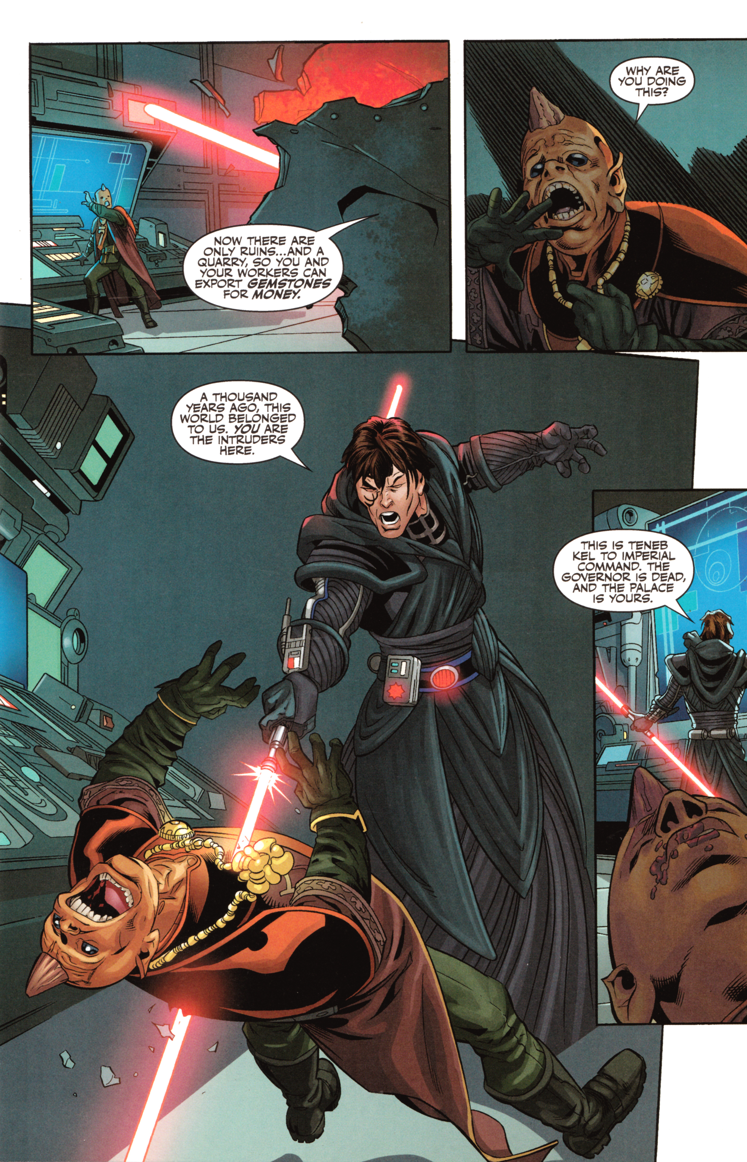Read online Star Wars: The Old Republic comic -  Issue #4 - 7