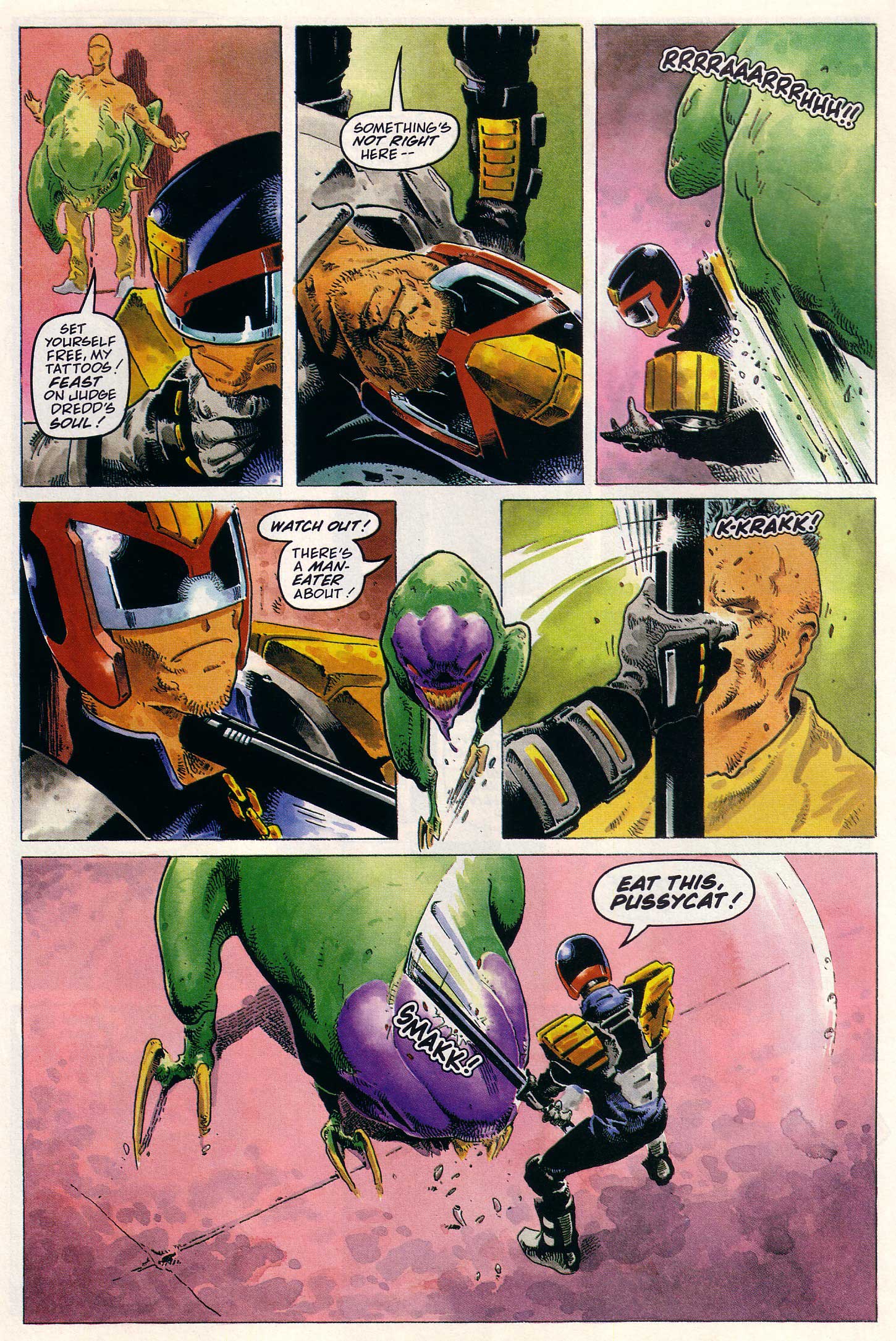 Read online Judge Dredd Lawman of the Future comic -  Issue #15 - 29