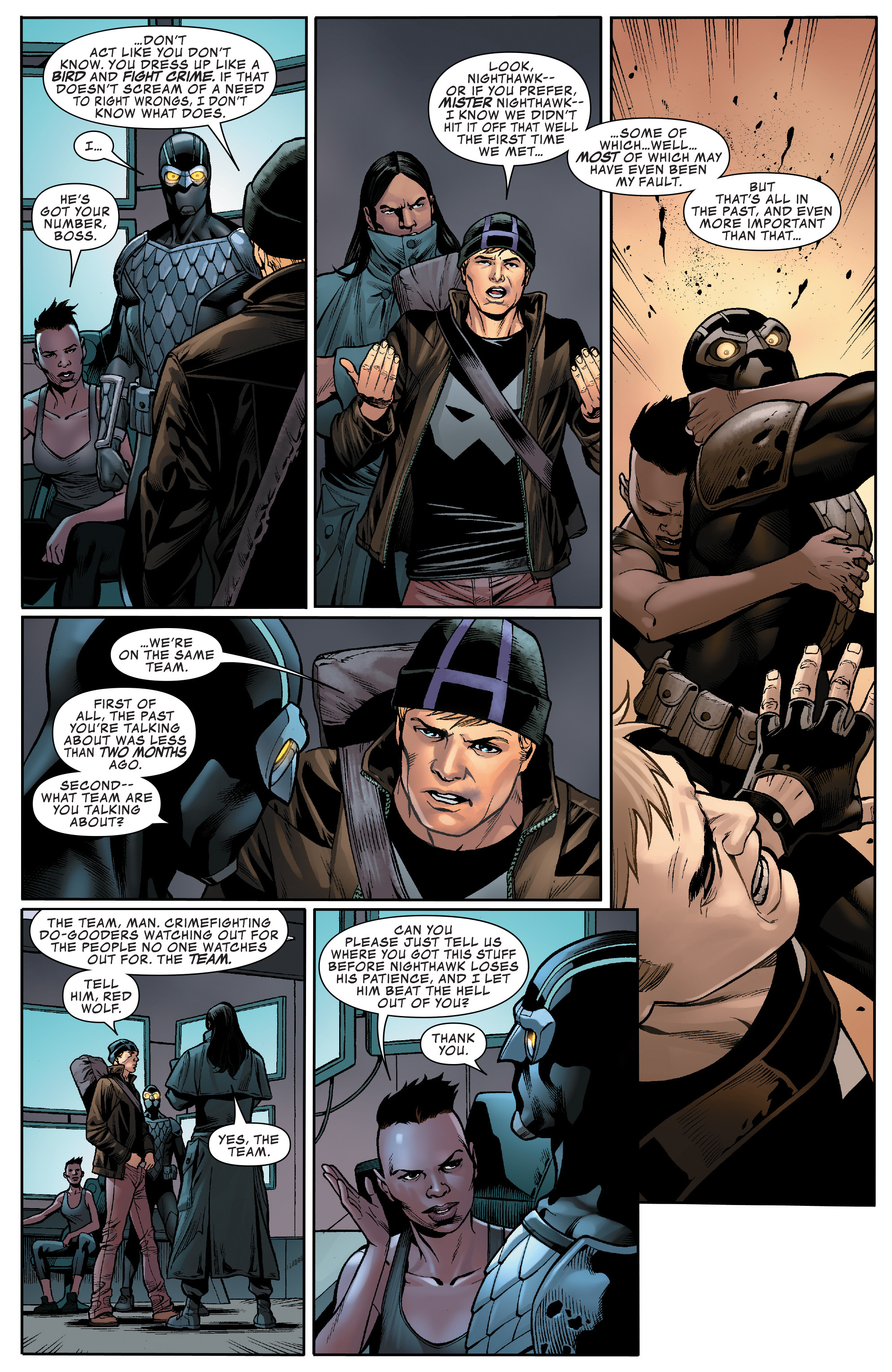 Read online Occupy Avengers comic -  Issue #3 - 11