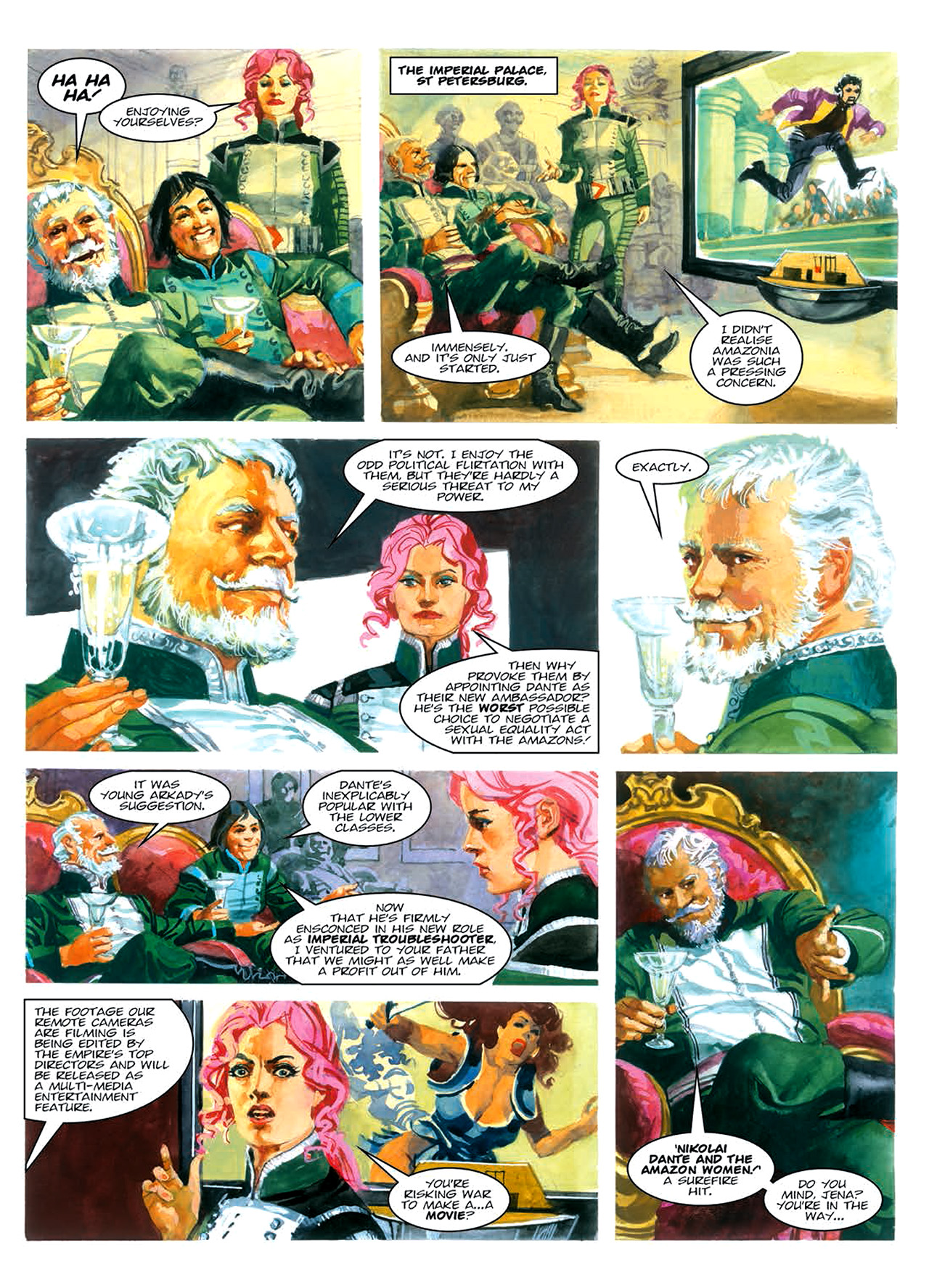 Read online Nikolai Dante comic -  Issue # TPB 8 - 24