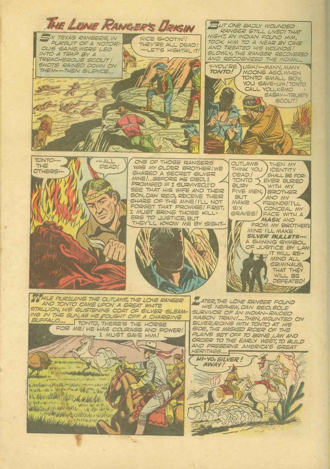 Read online The Lone Ranger (1948) comic -  Issue #56 - 50