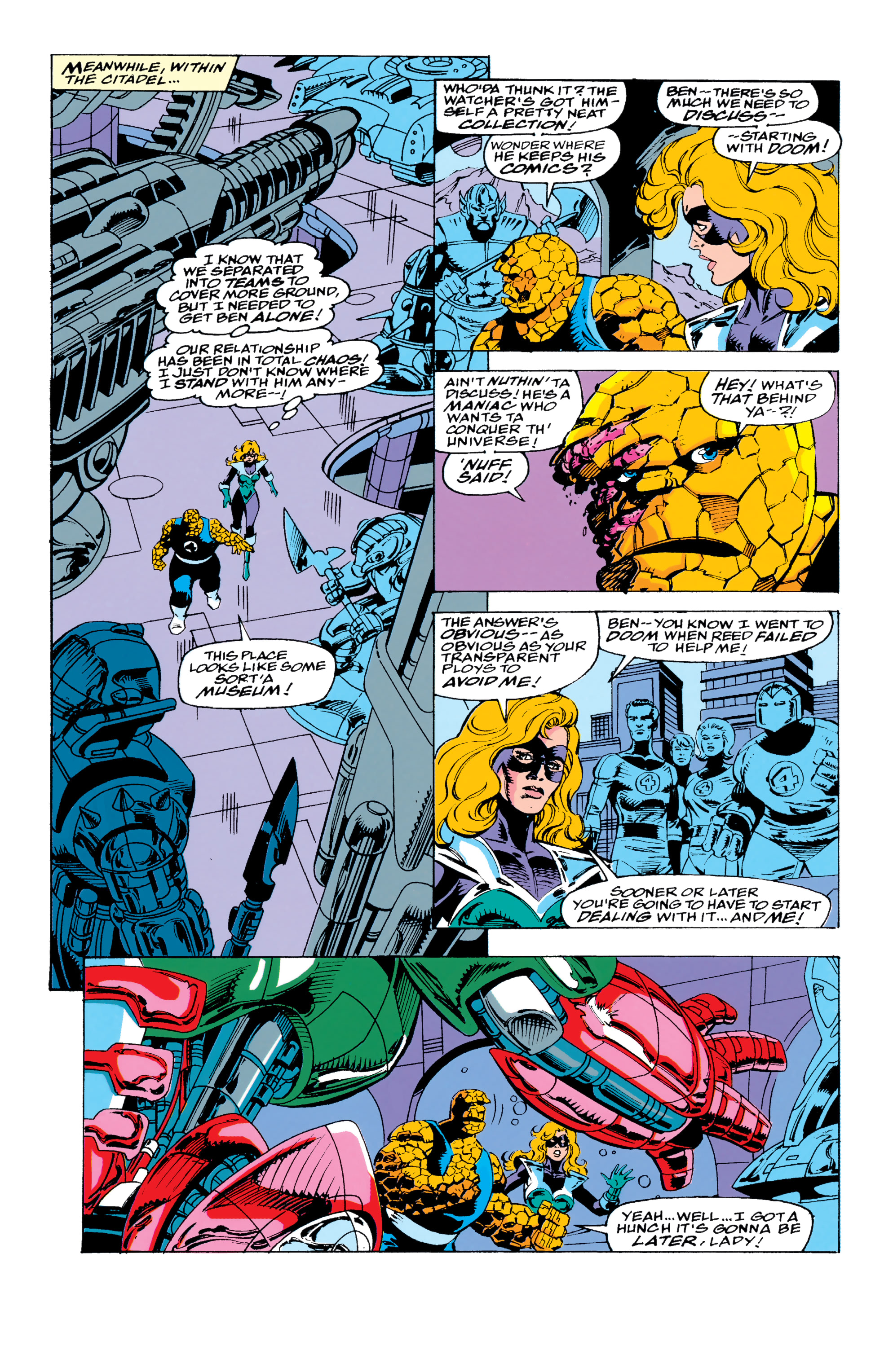 Read online Fantastic Four Epic Collection comic -  Issue # This Flame, This Fury (Part 4) - 74