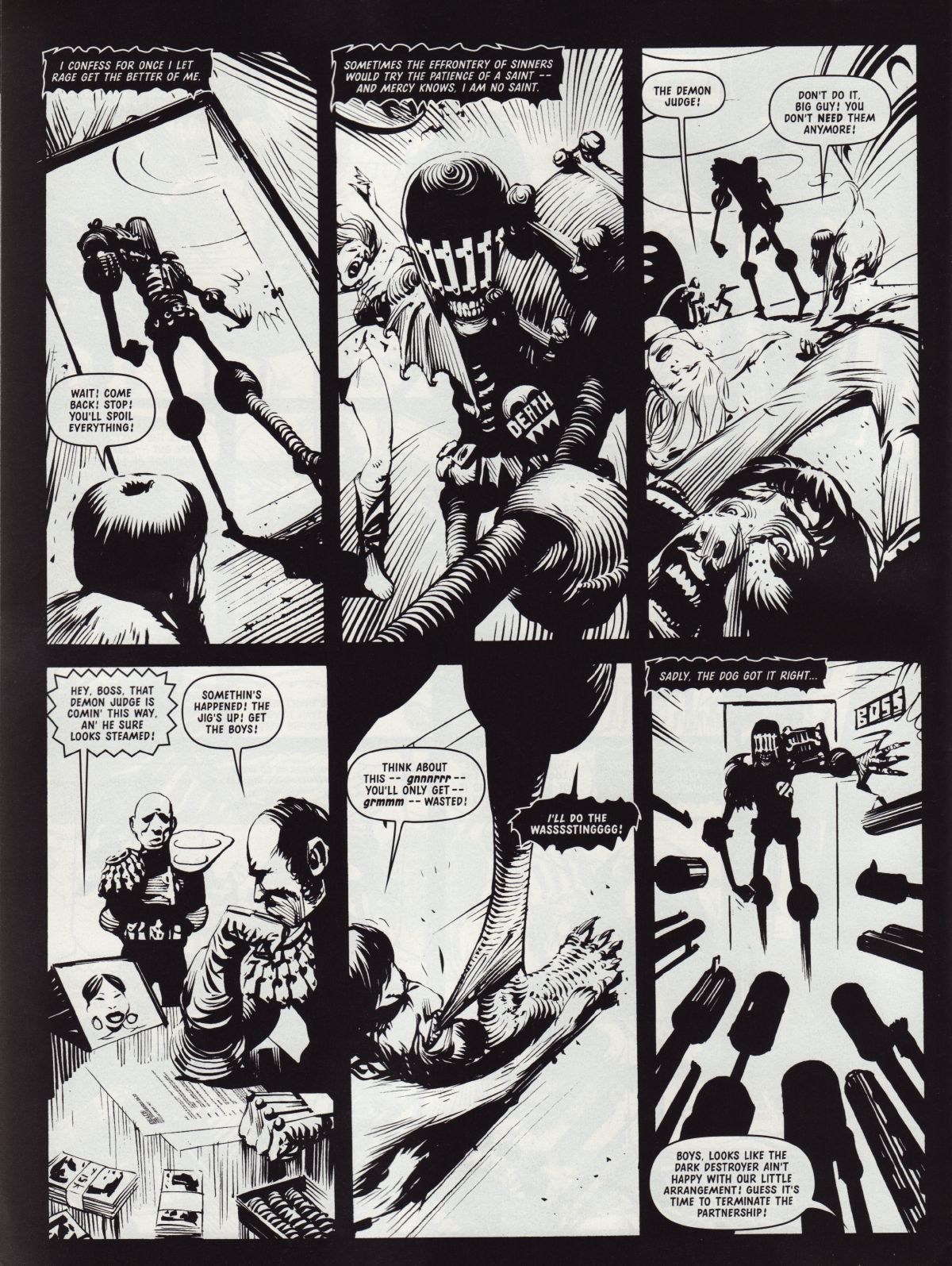 Read online Judge Dredd Megazine (Vol. 5) comic -  Issue #213 - 91
