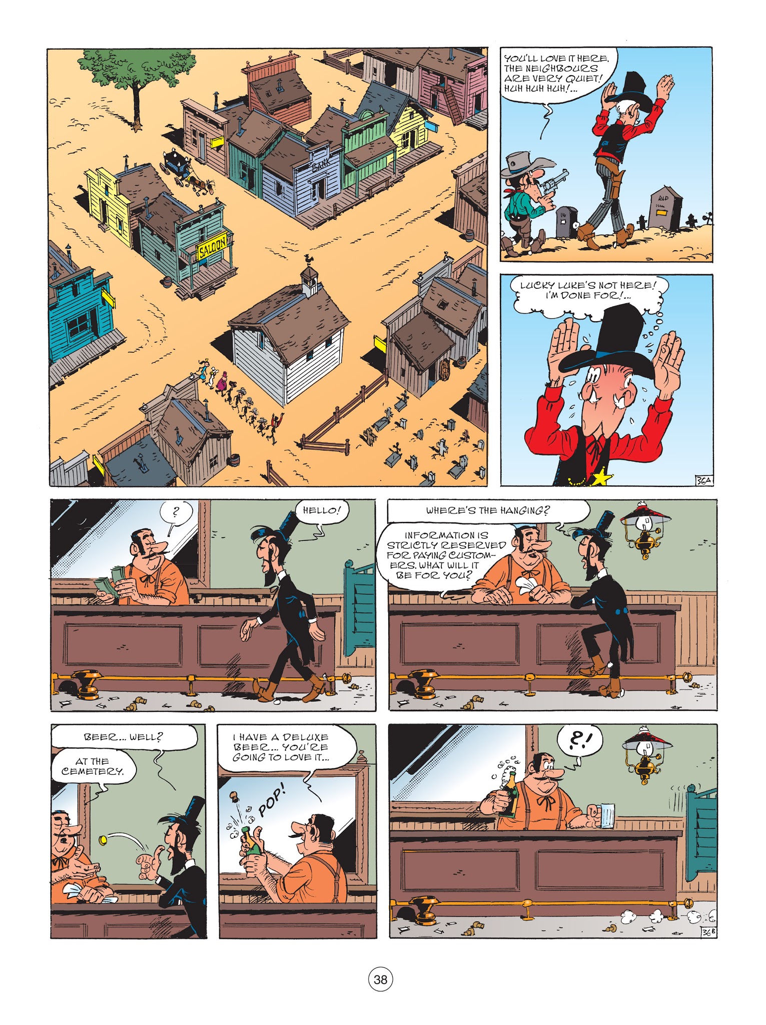 Read online A Lucky Luke Adventure comic -  Issue #64 - 39