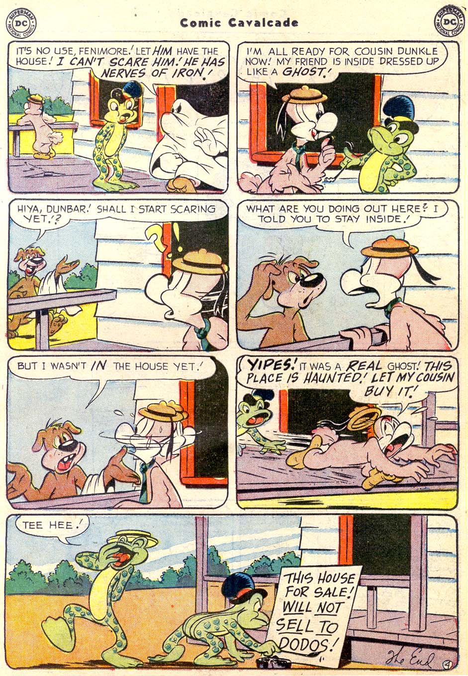 Read online Comic Cavalcade comic -  Issue #54 - 19