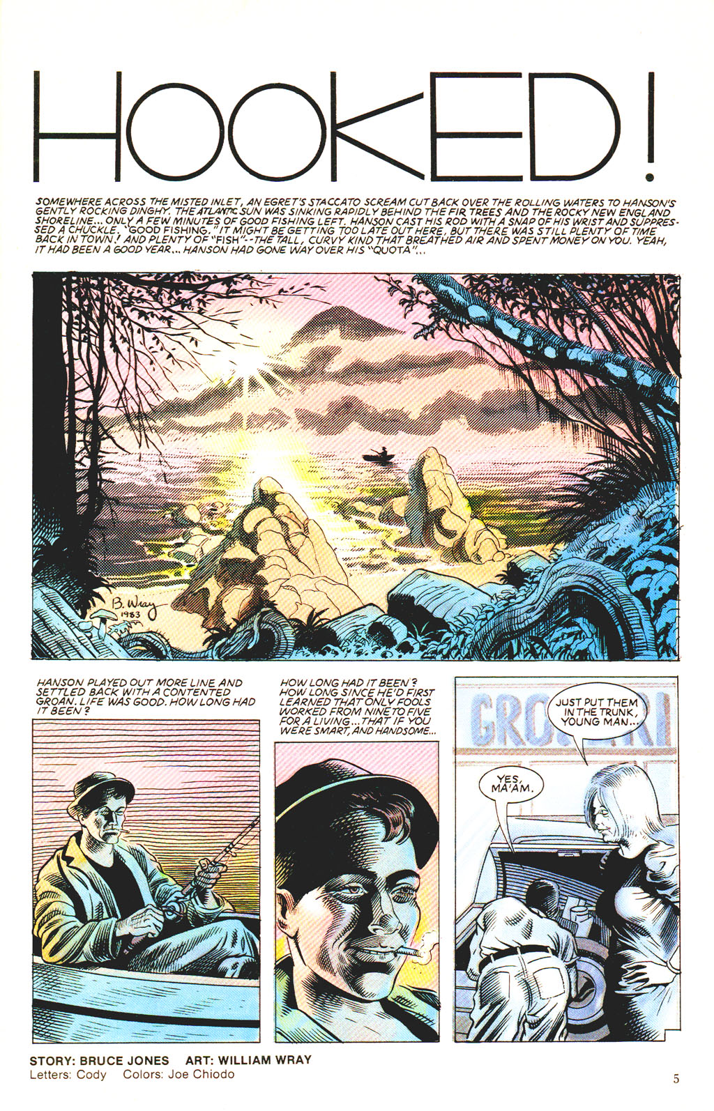 Read online Twisted Tales (1982) comic -  Issue #7 - 7