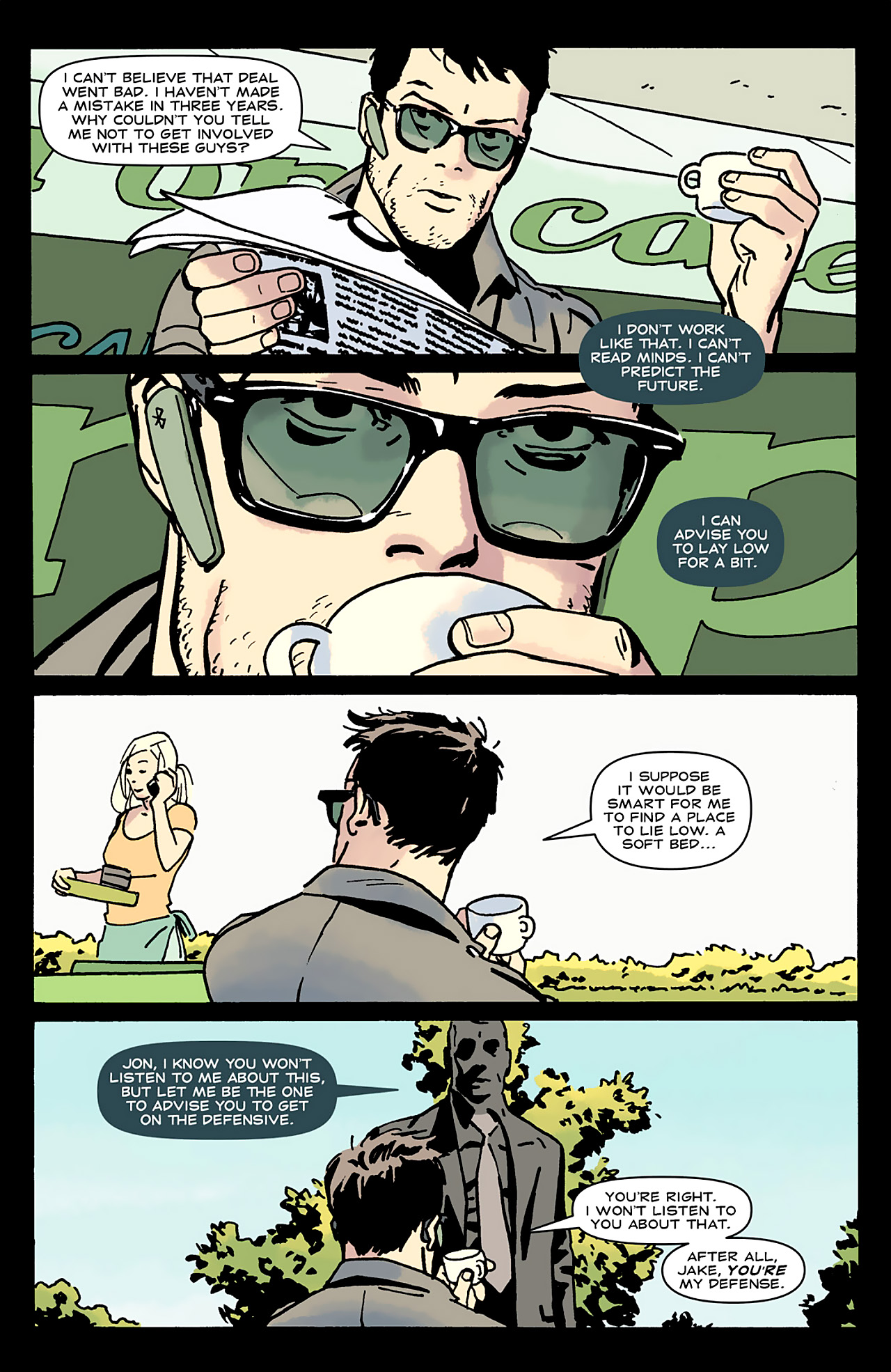Read online Who is Jake Ellis? comic -  Issue #1 - 11
