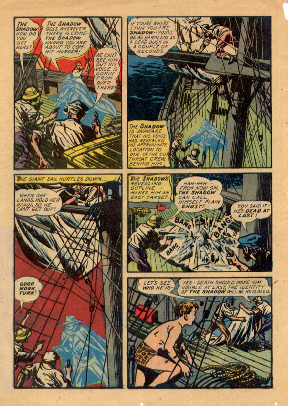 Read online Shadow Comics comic -  Issue #31 - 34