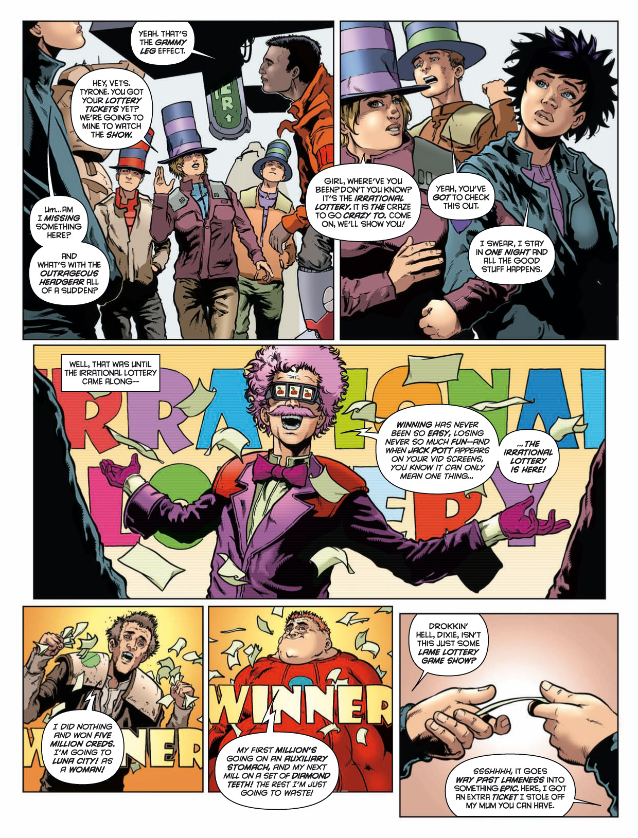 Read online Judge Dredd Megazine (Vol. 5) comic -  Issue #347 - 35