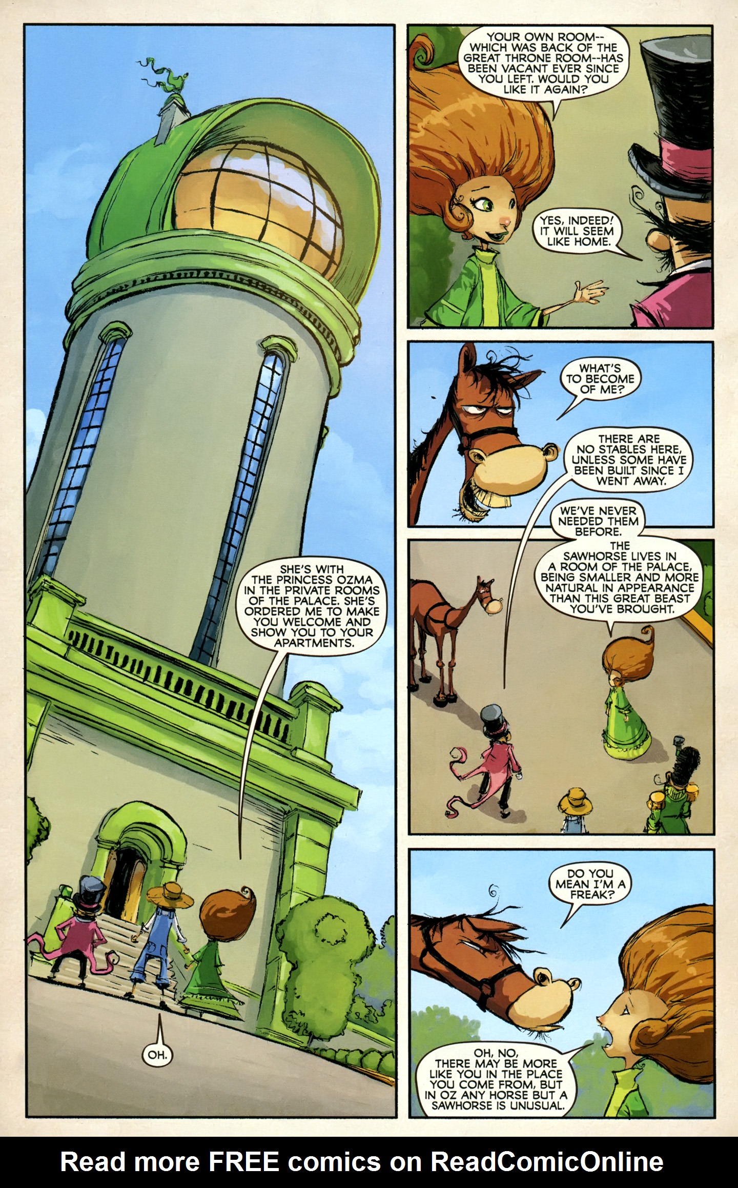 Read online Dorothy & The Wizard in Oz comic -  Issue #6 - 17